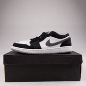 Jordan 1 Low Black White Wolf Grey Infrared 23 - Used - 3707