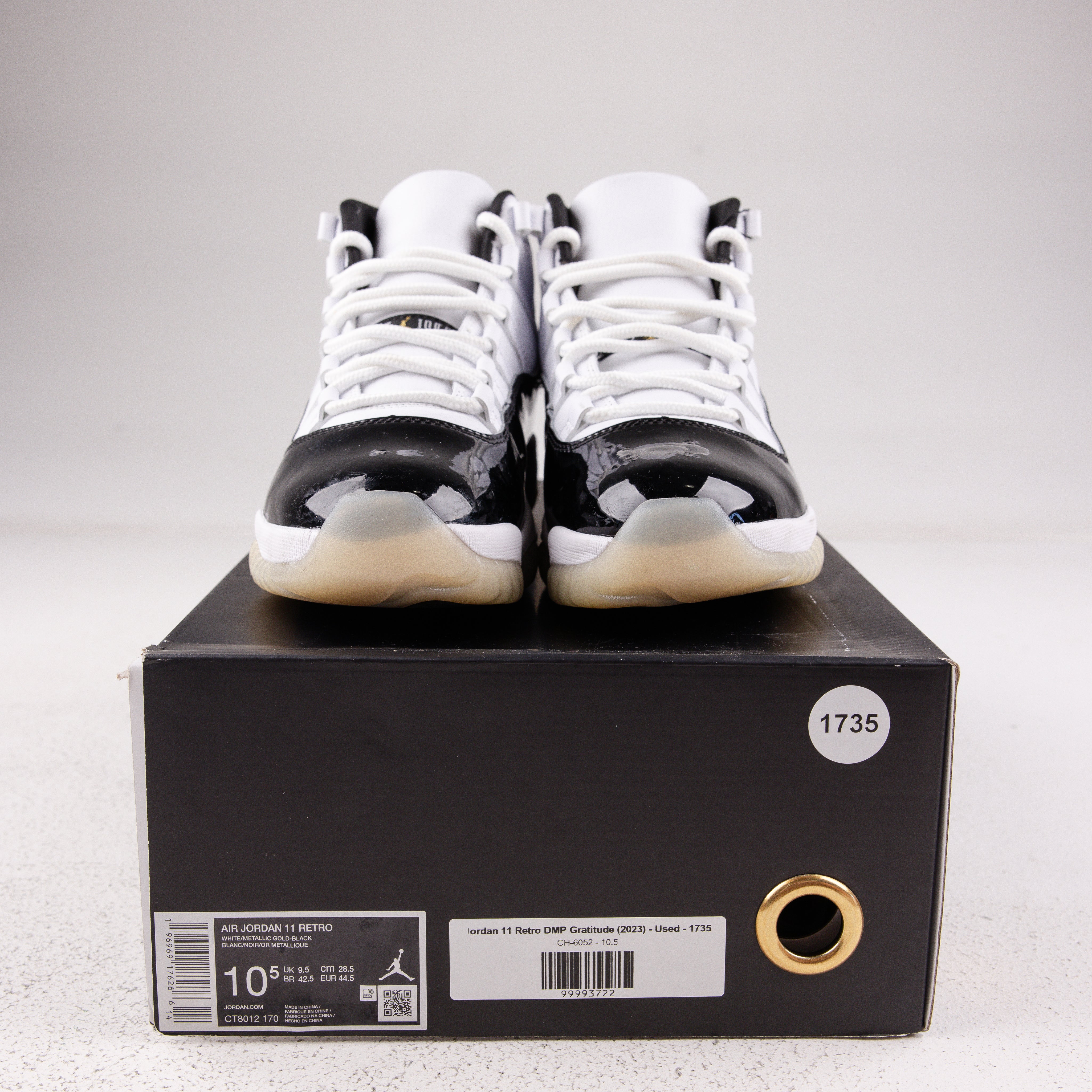 Jordan 11 Retro DMP Gratitude (2023) - Used - 1735