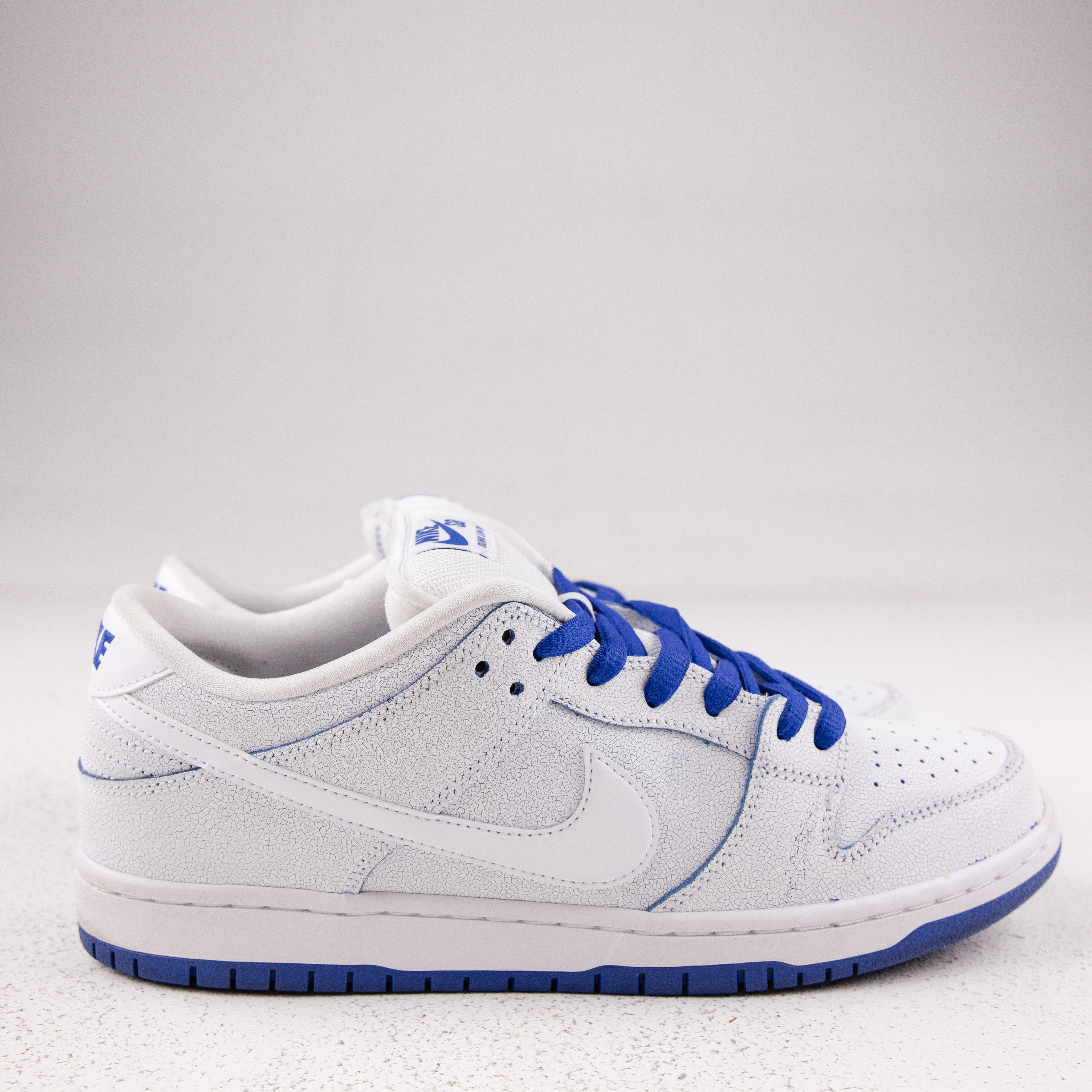 Nike SB Dunk Low Premium White Game Royal - Used - 1729