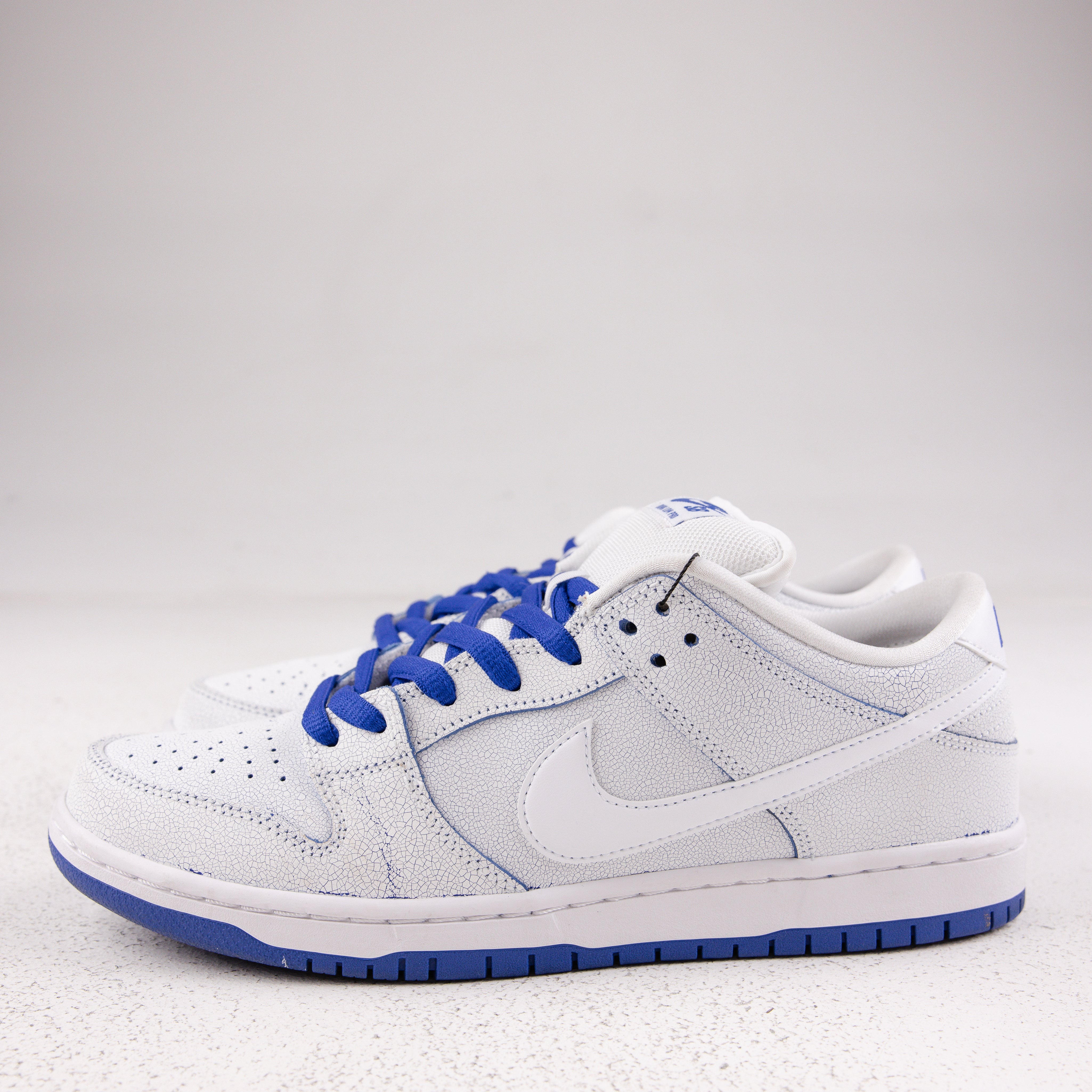 Nike SB Dunk Low Premium White Game Royal - Used - 1729