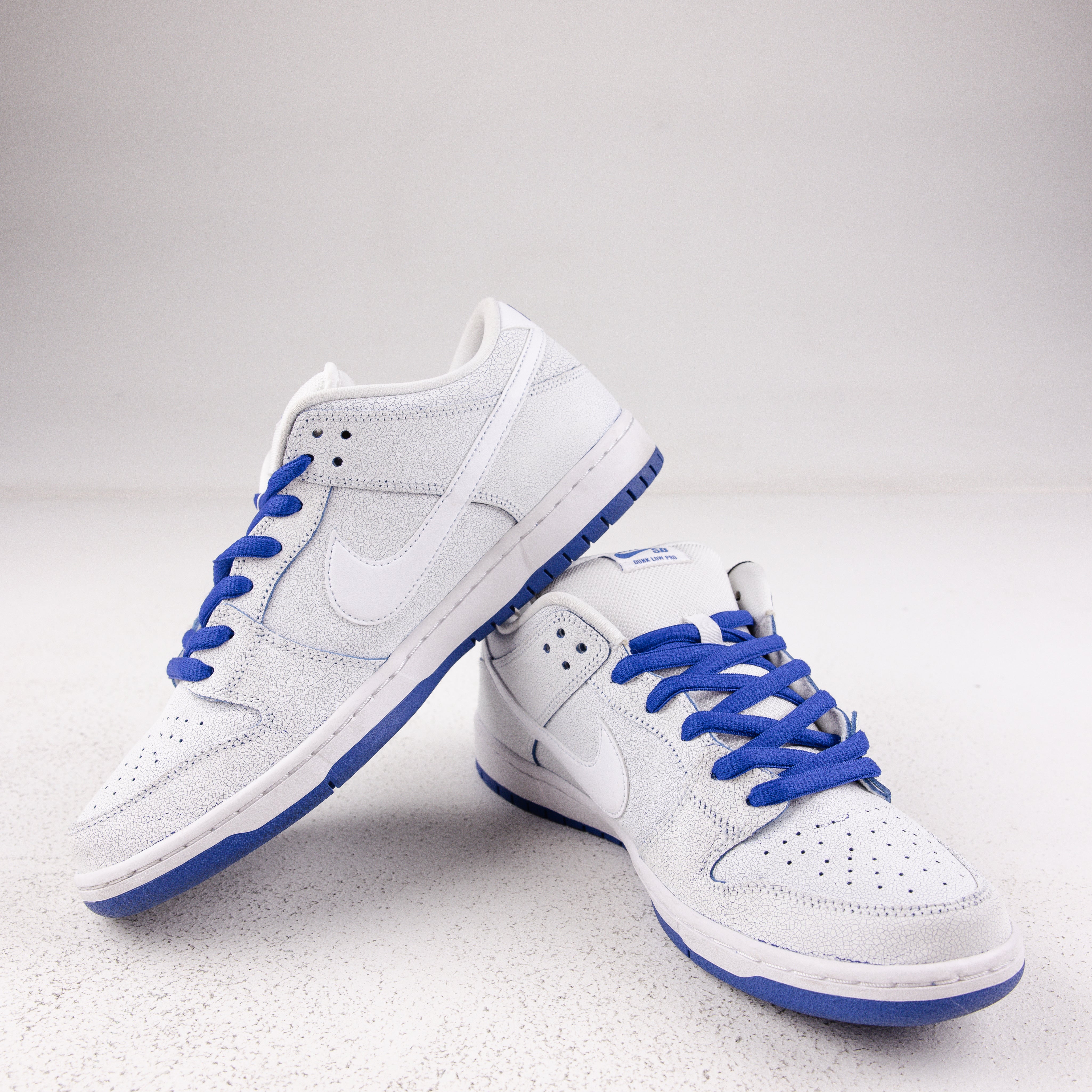 Nike SB Dunk Low Premium White Game Royal - Used - 1729