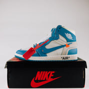 Jordan 1 Retro High Off-White University Blue - Used - 2192