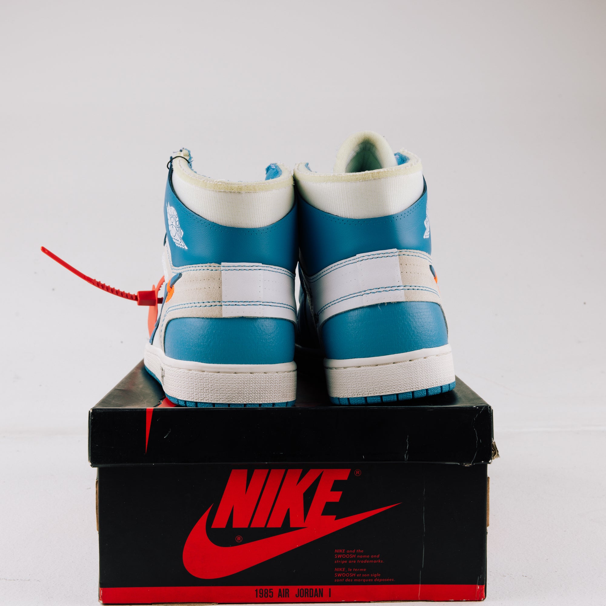 Jordan 1 Retro High Off-White University Blue - Used - 2192