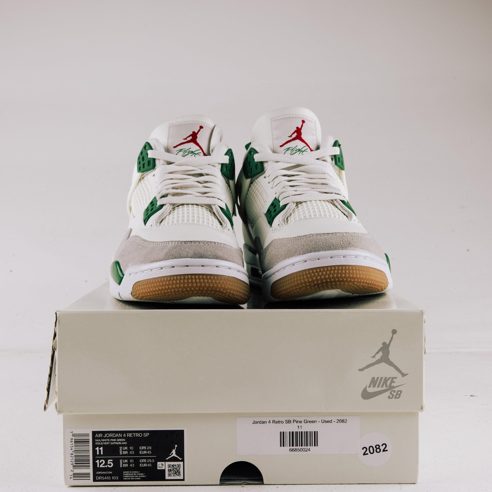 Jordan 4 Retro SB Pine Green - Used - 2082