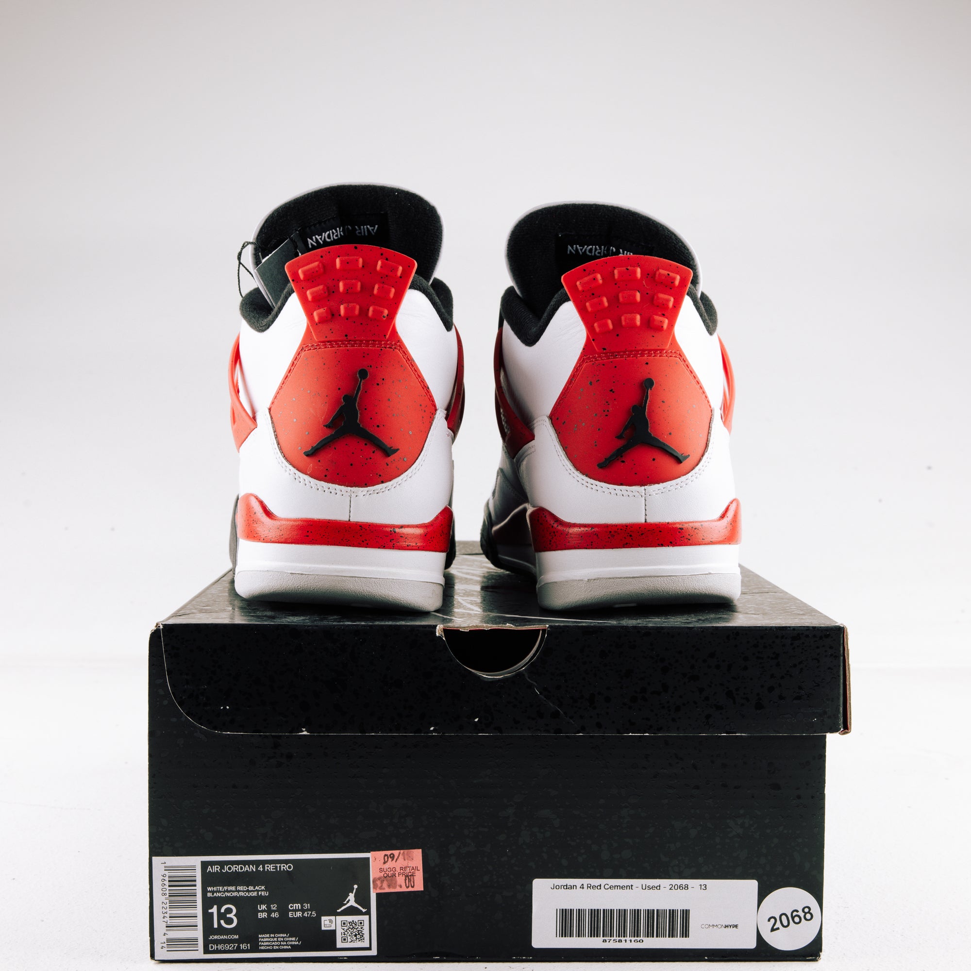 Jordan 4 Red Cement - Used - 2068