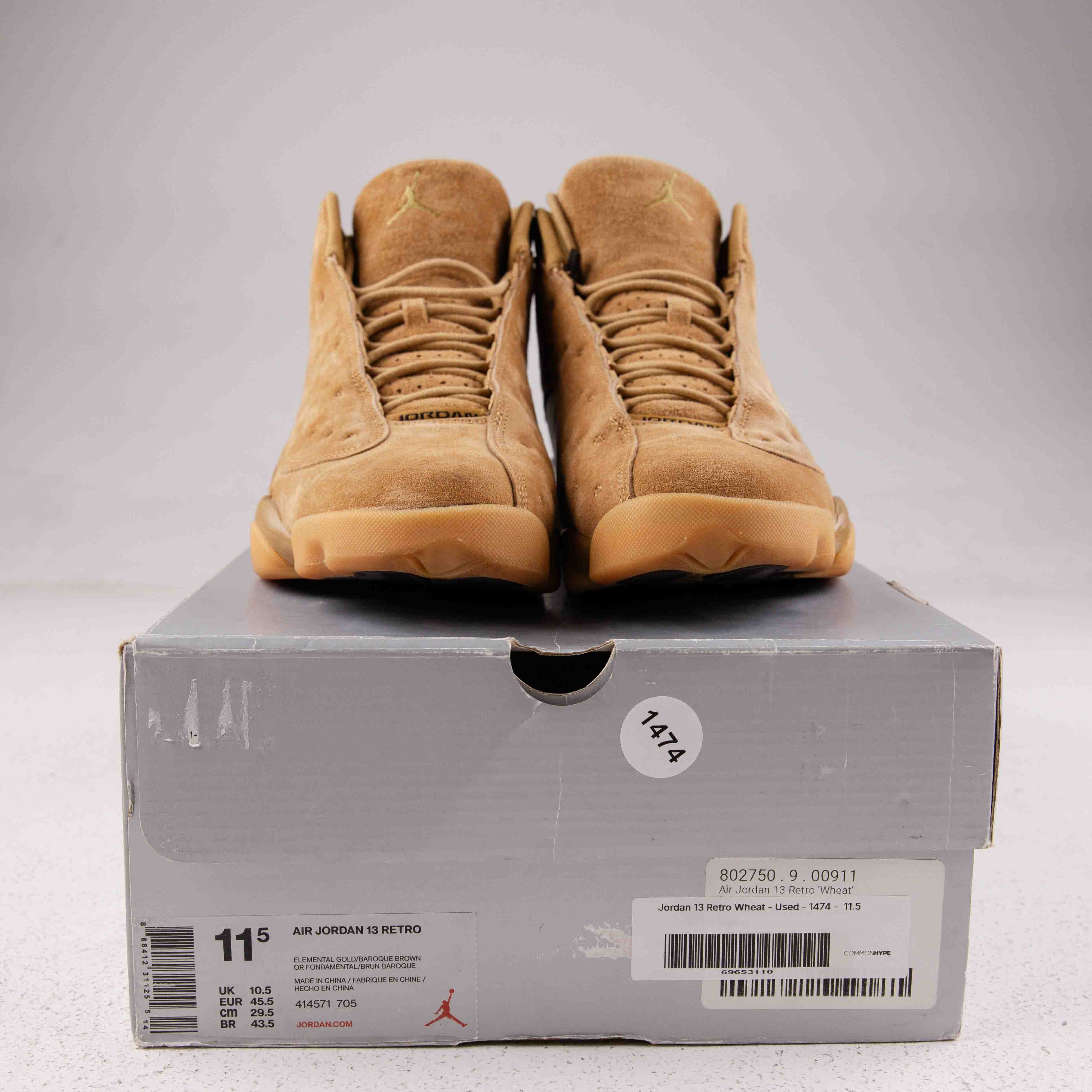 Jordan 13 Retro Wheat - Used - 1474 - Common Hype