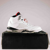 Air Jordan Retro 5 White Cement - Used - 0214 - Common Hype