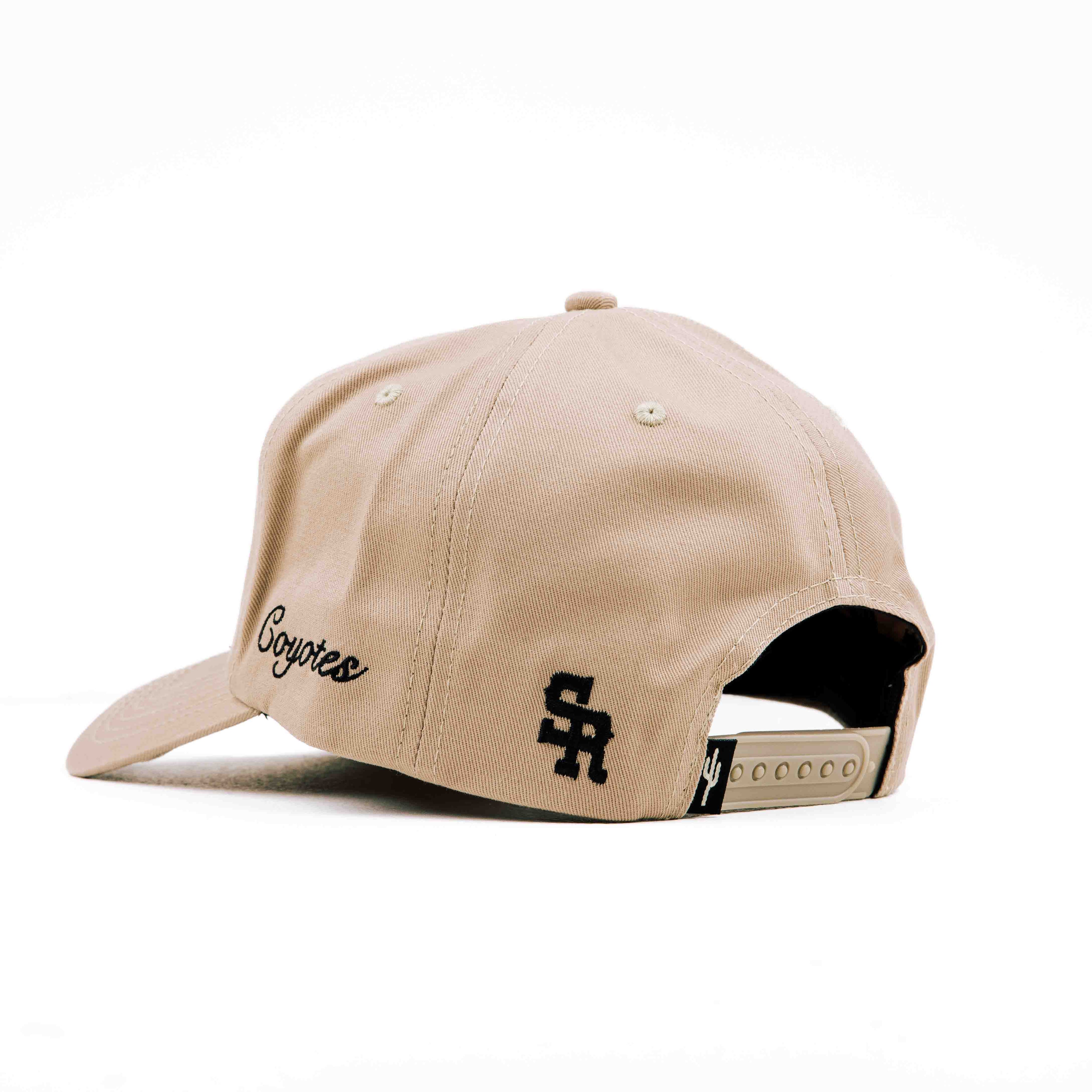 Stevenson Ranch x Coyotes Structured Hat Black Tan