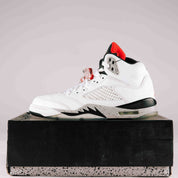 Air Jordan Retro 5 White Cement - Used - 0214 - Common Hype