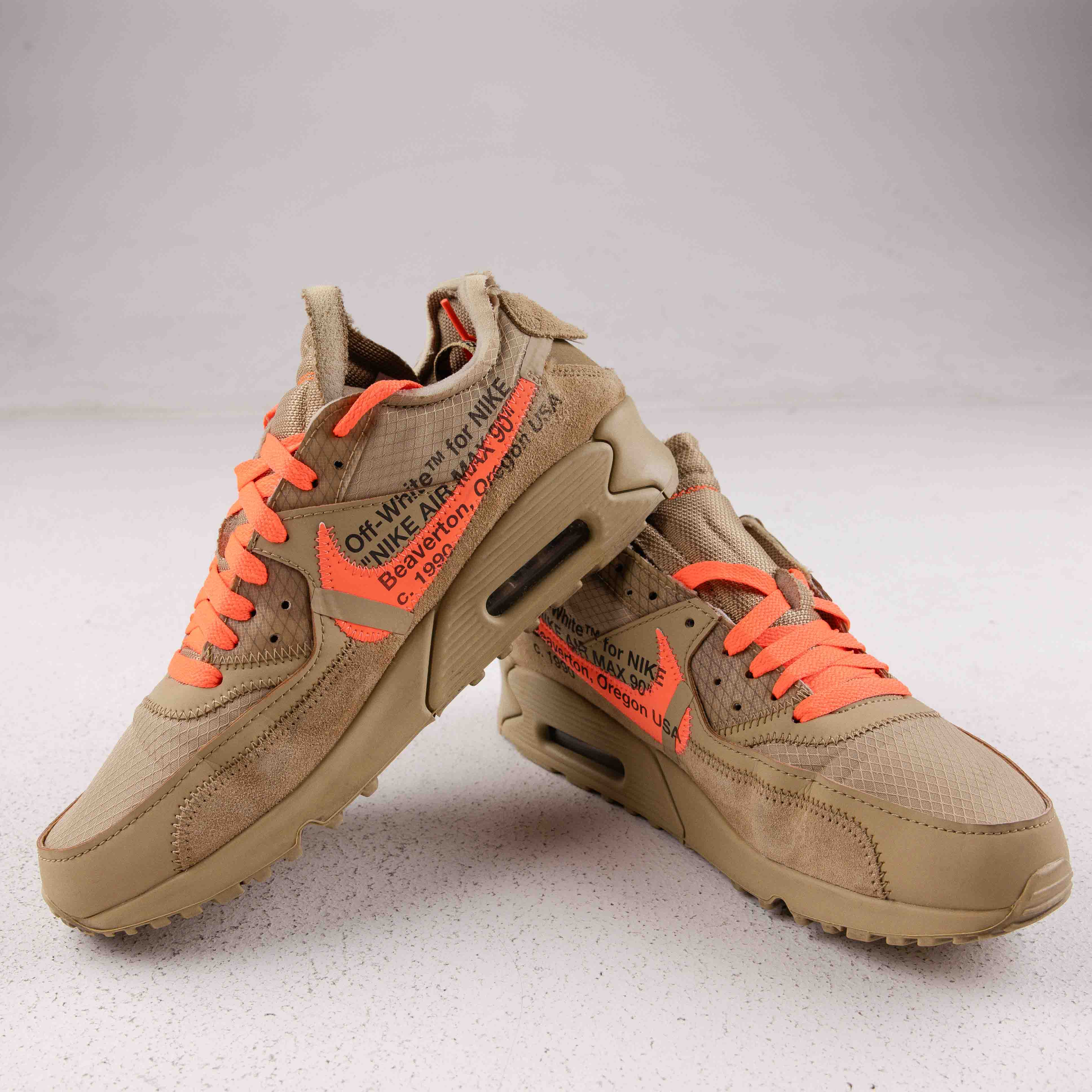 Nike Air Max 90 Off-White Desert Ore - Used - 1487 - Common Hype