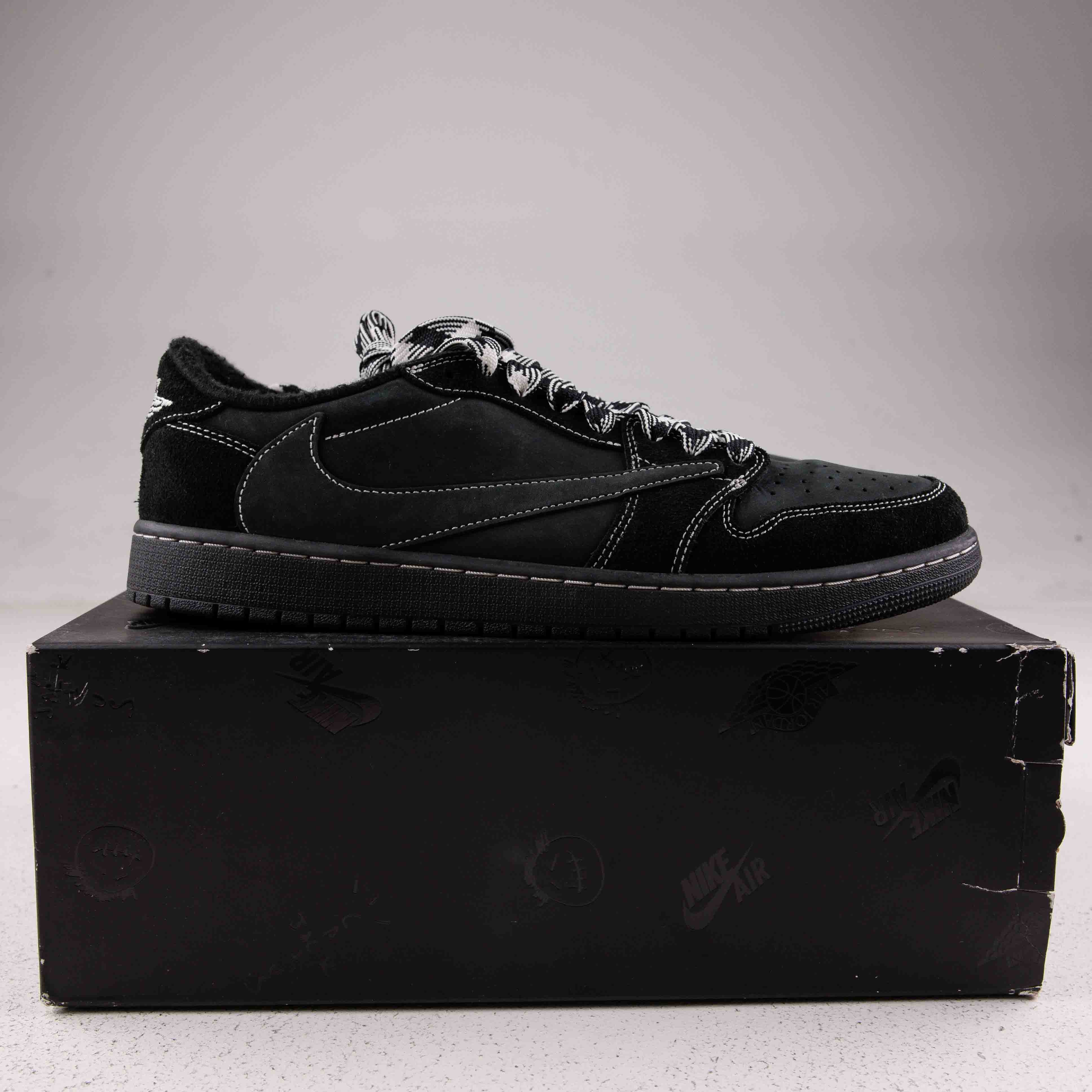 Jordan 1 Retro Low OG SP Travis Scott Black Phantom - Used - 1491 - Common Hype