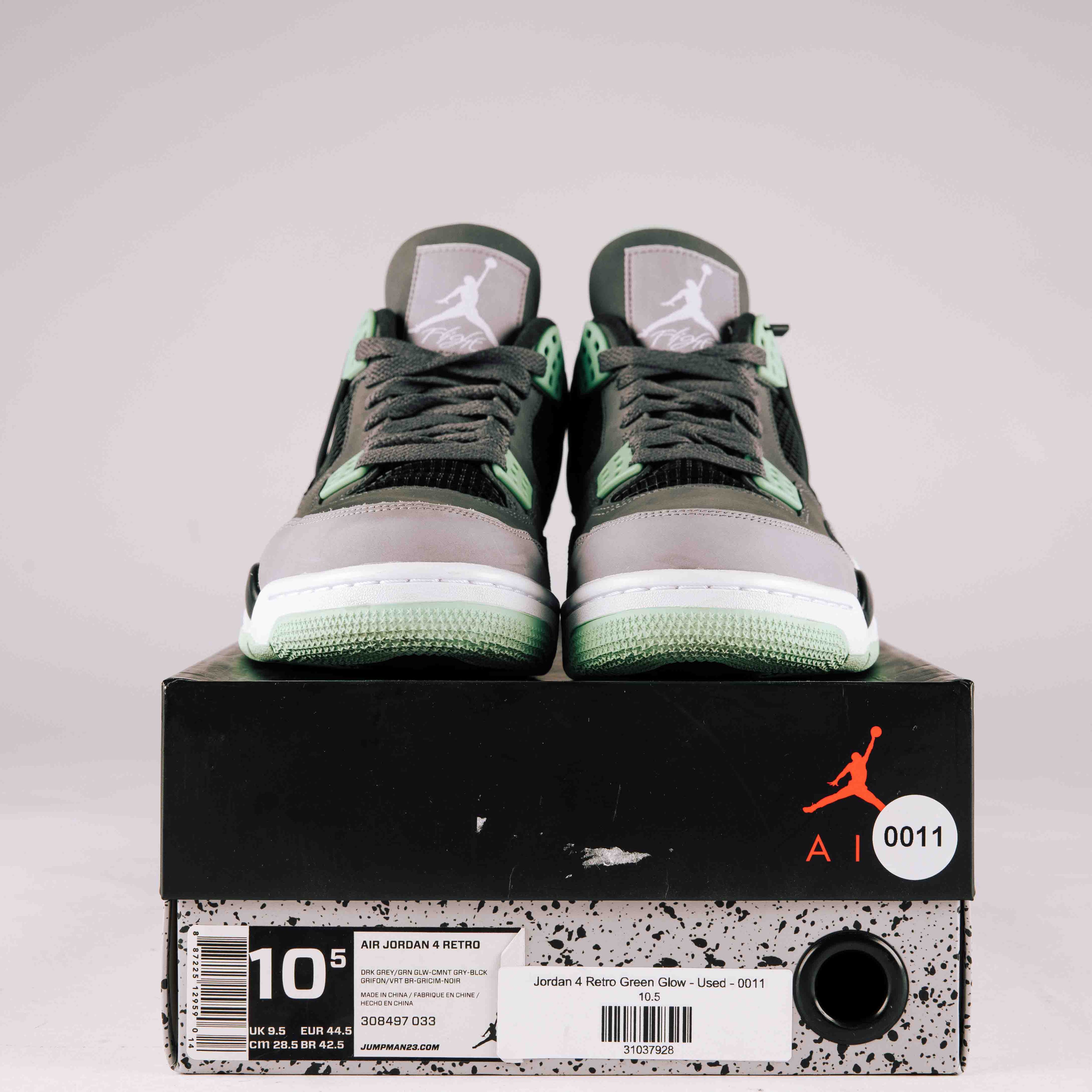 Jordan 4 Retro Green Glow - Used - 0011 - Common Hype