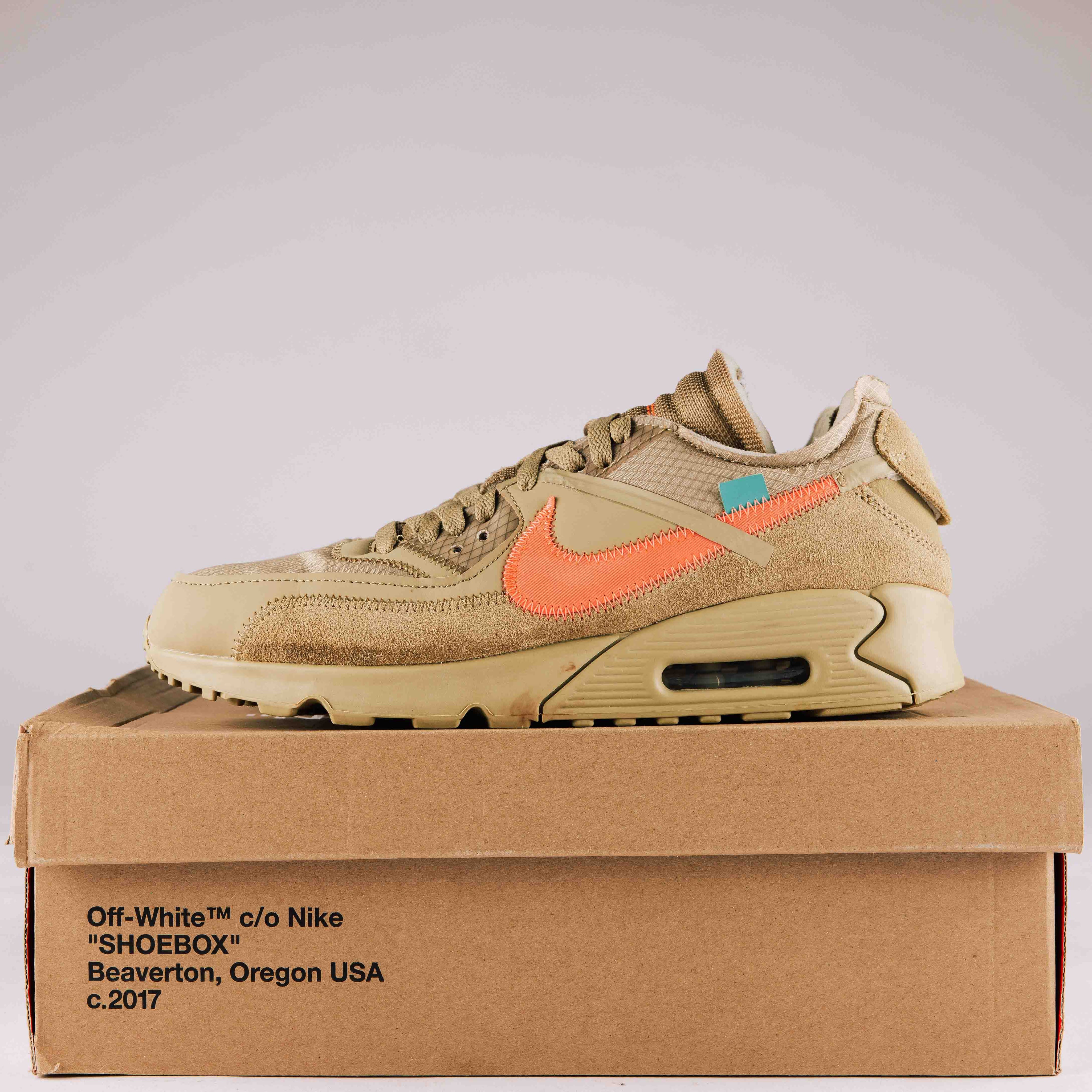 Nike Air Max 90 Off-White Desert Ore - Used - 0032 - Common Hype