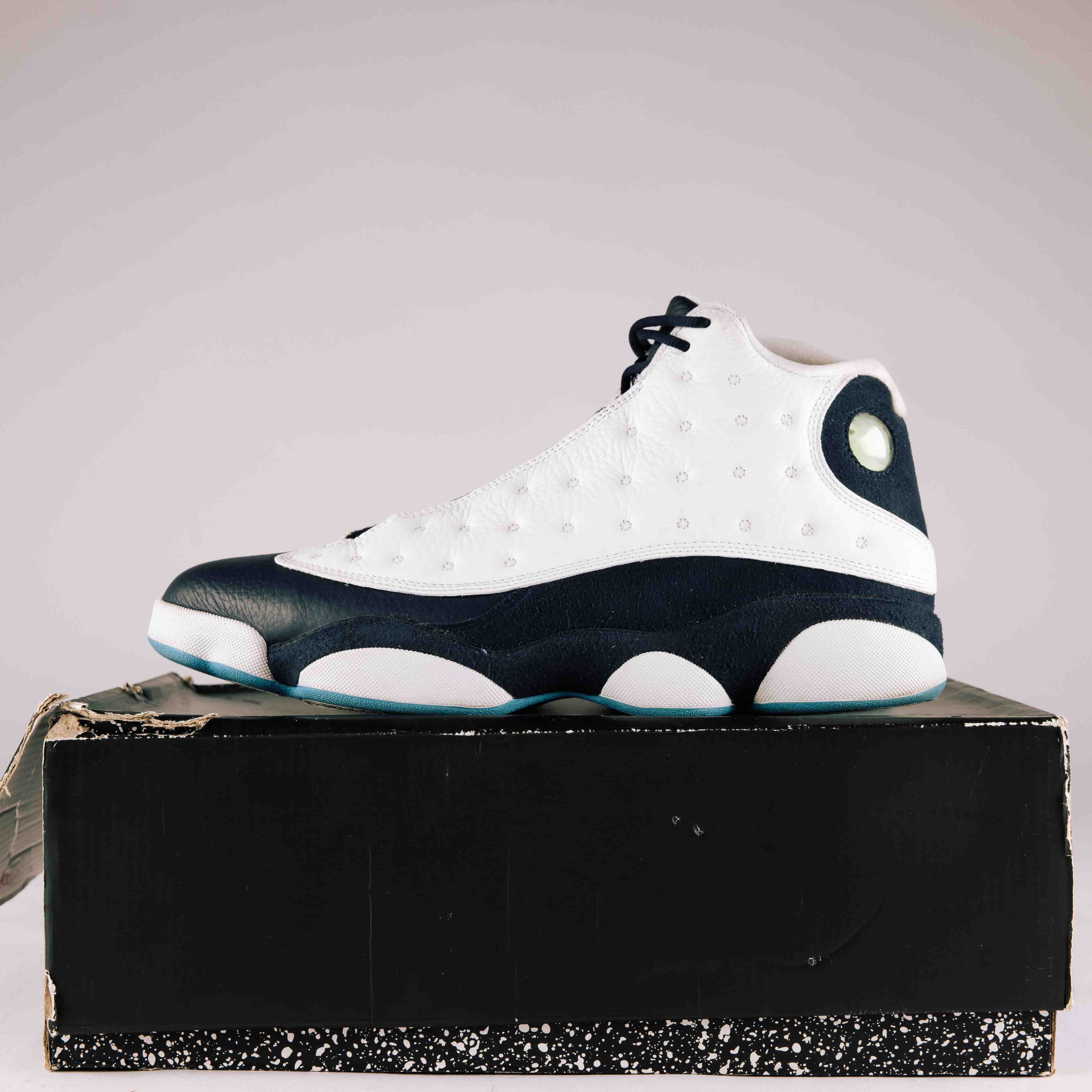 Jordan 13 Retro Obsidian Powder Blue White - Used - Rep Box - 0036 - Common Hype