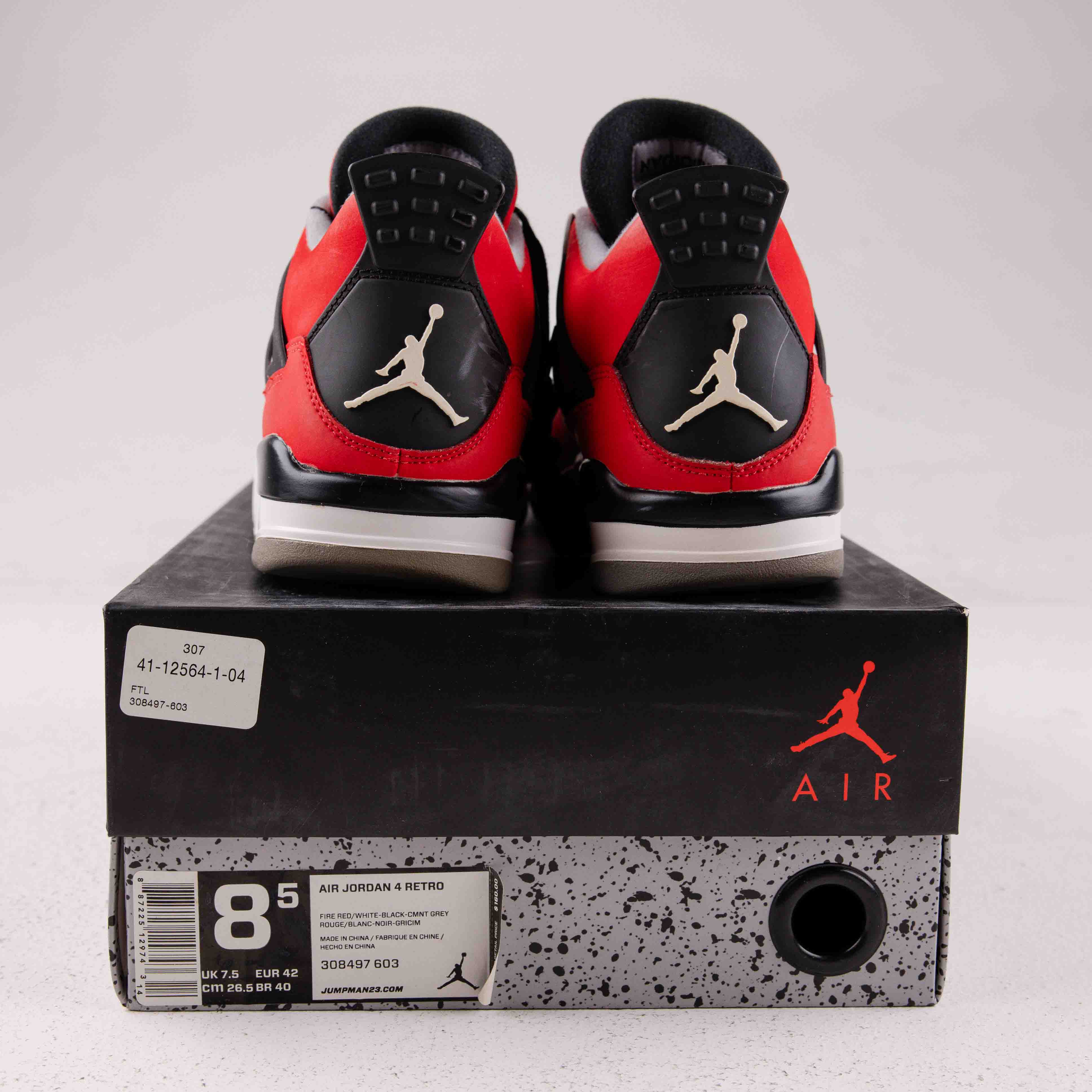 Jordan 4 Retro Toro Bravo - Used - 4130 - Common Hype
