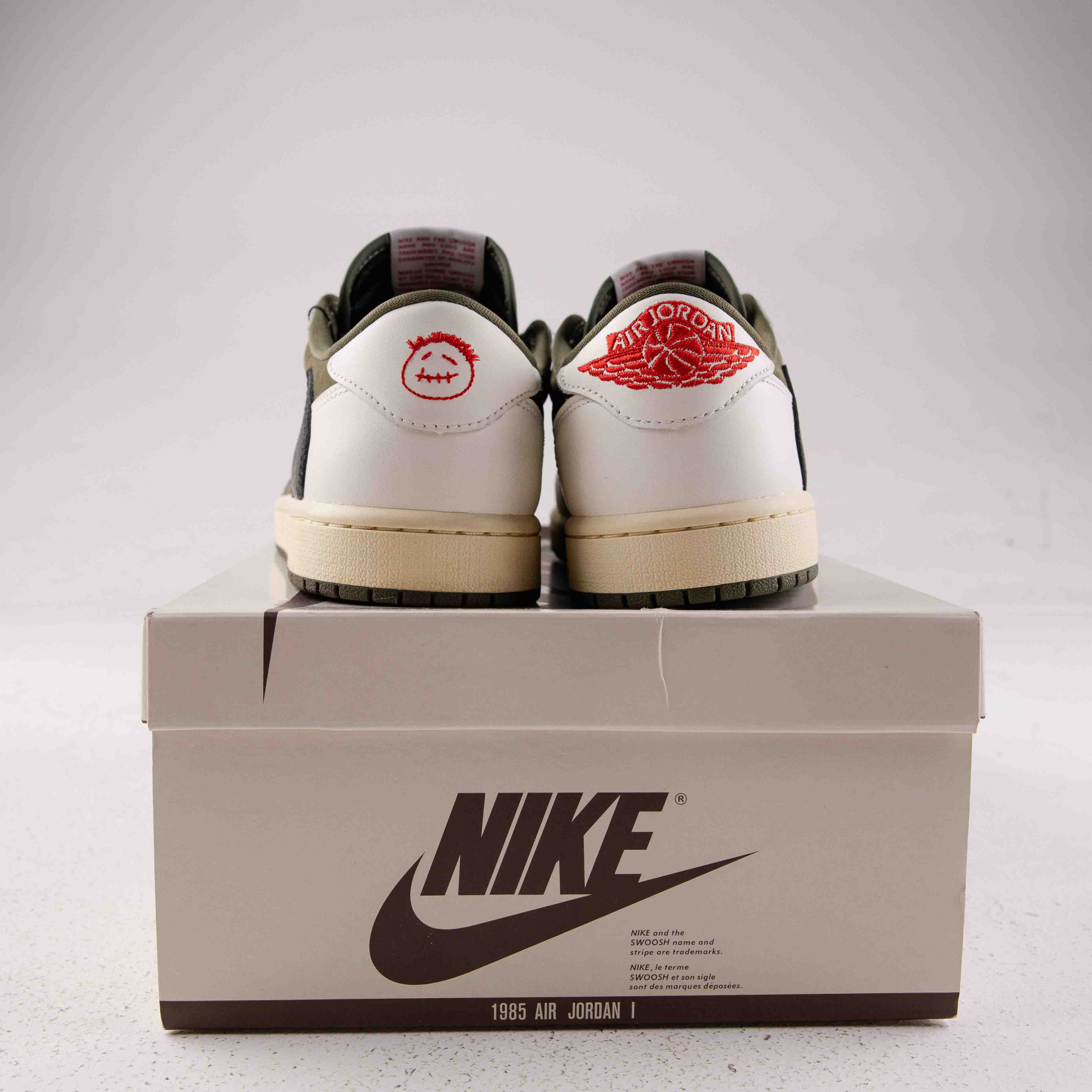 Jordan 1 Retro Low OG SP Travis Scott Medium Olive - Used - 4129 - Common Hype