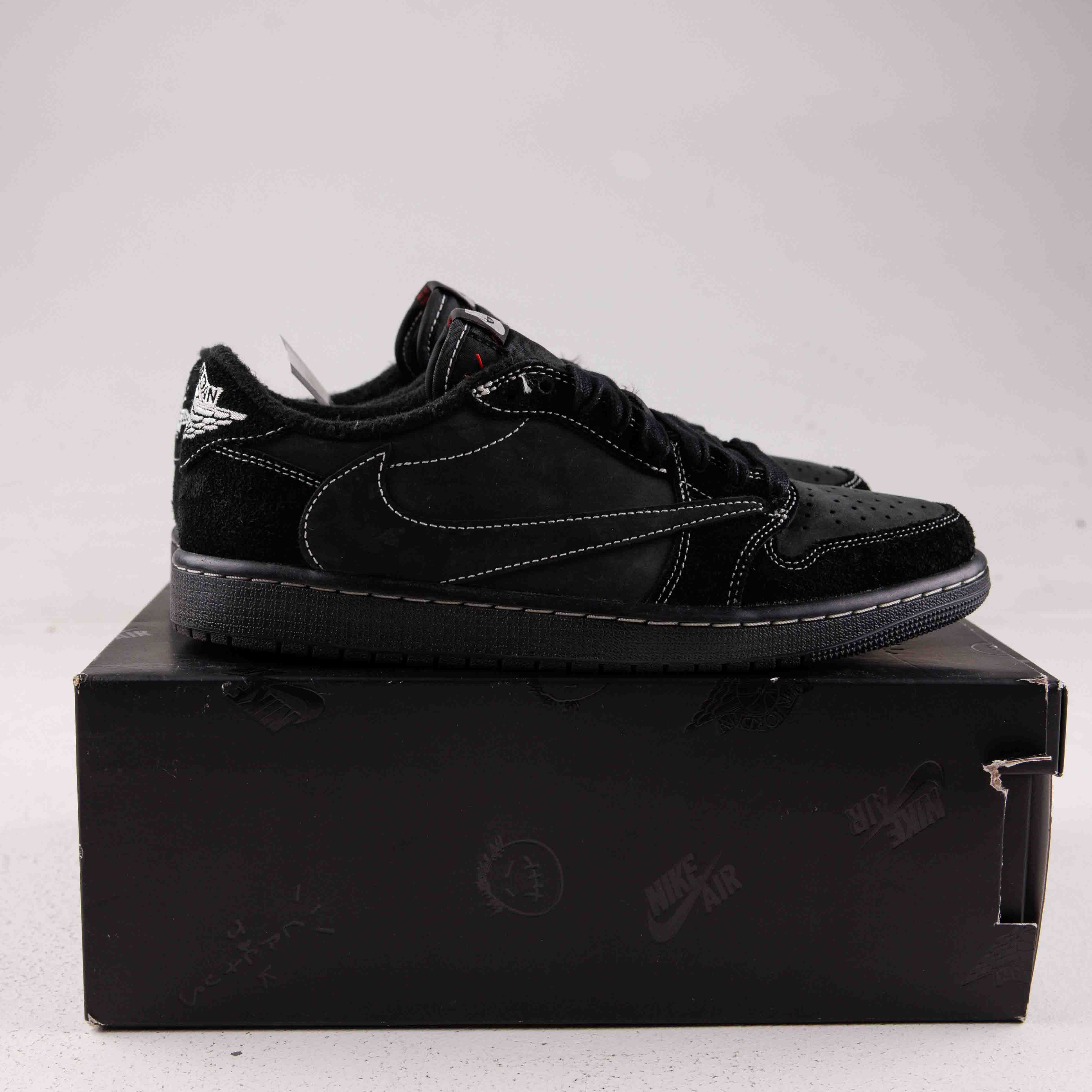 Jordan 1 Retro Low OG SP Travis Scott Black Phantom - Used - 4131 - Common Hype