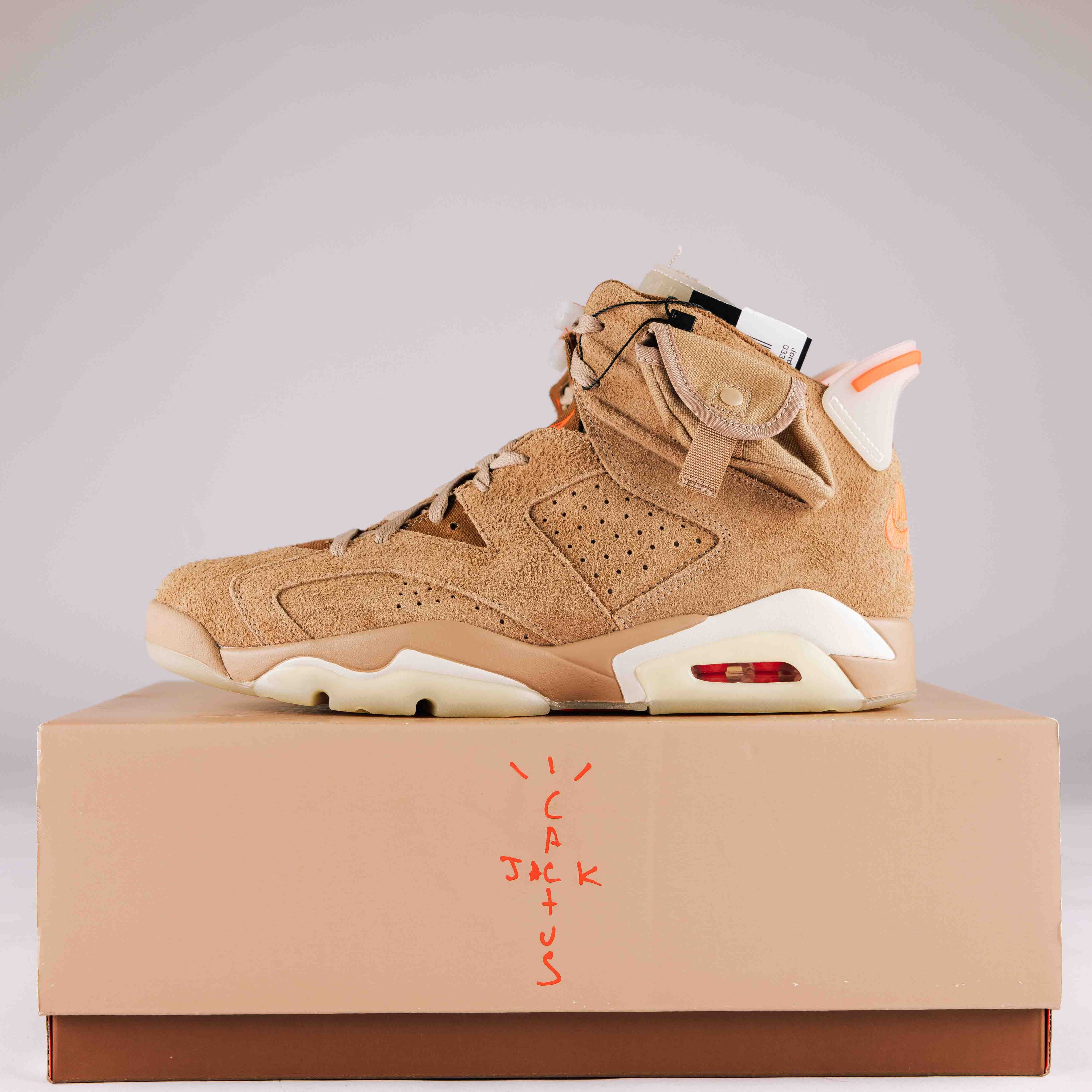 Jordan 6 Retro Travis Scott British Khaki - Used - 0334 - Common Hype