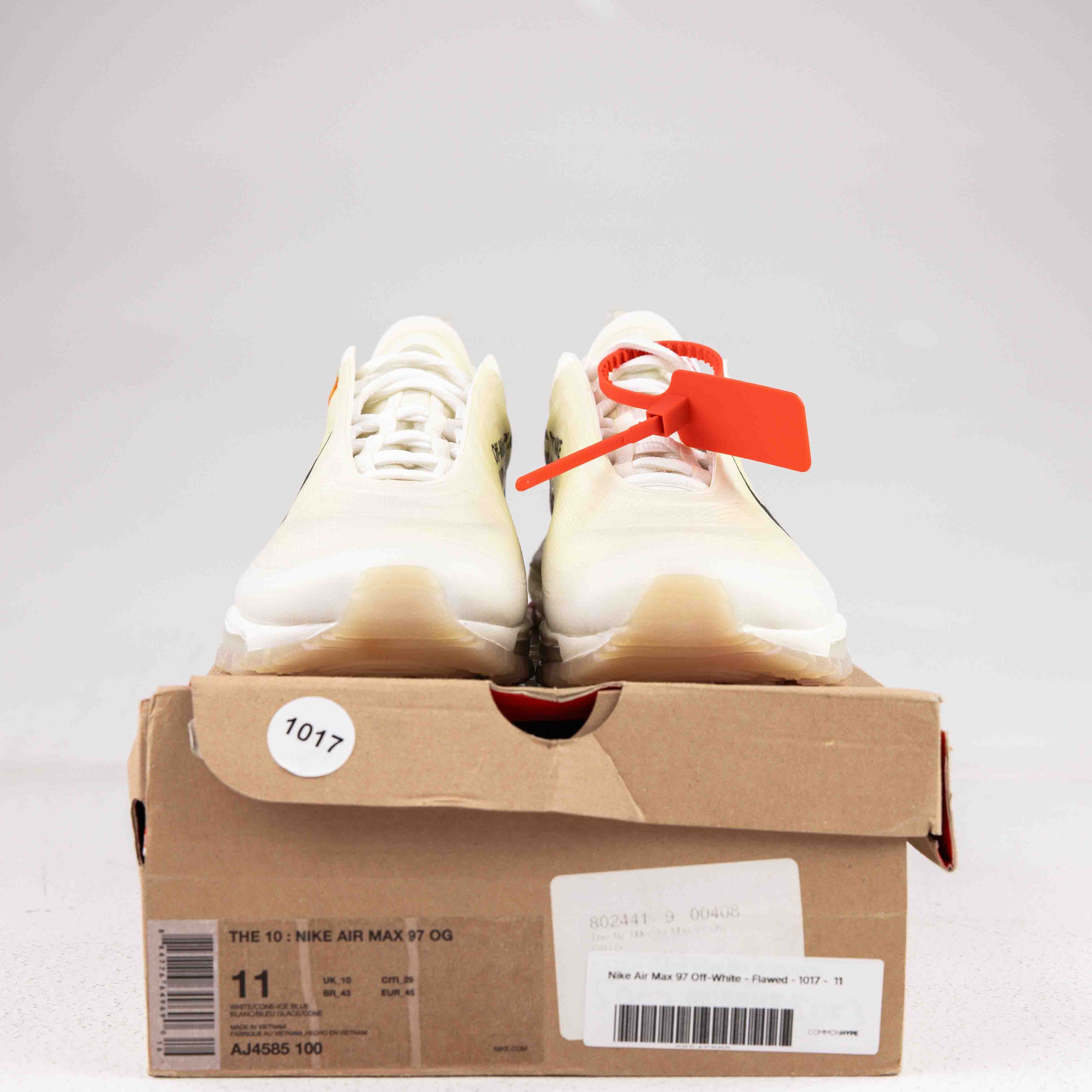 Nike Air Max 97 Off-White Flawed- 1017 – Common Hype