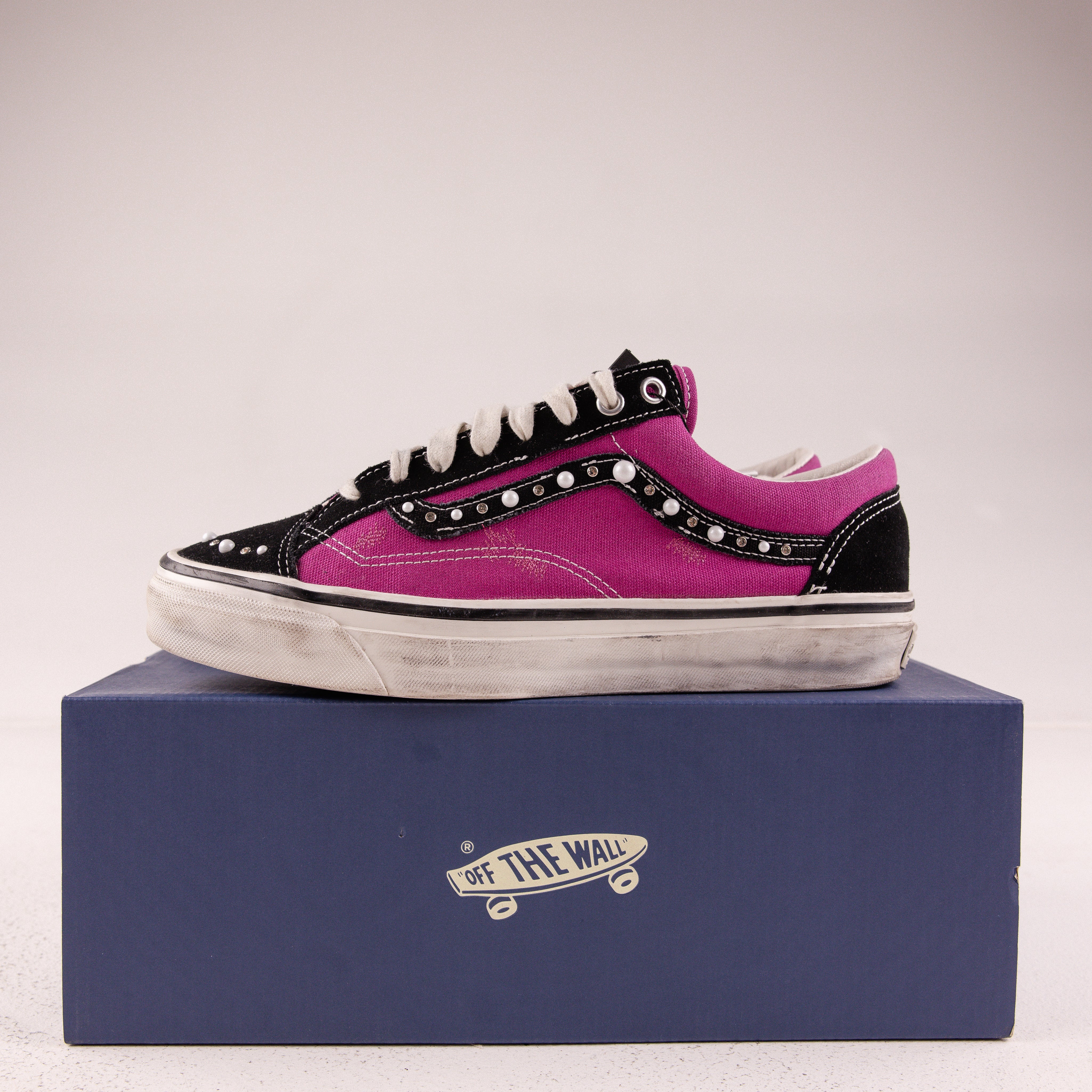 Vans OTW Old Skool 36 Pearlized Pack Pink Black - Used - 3735
