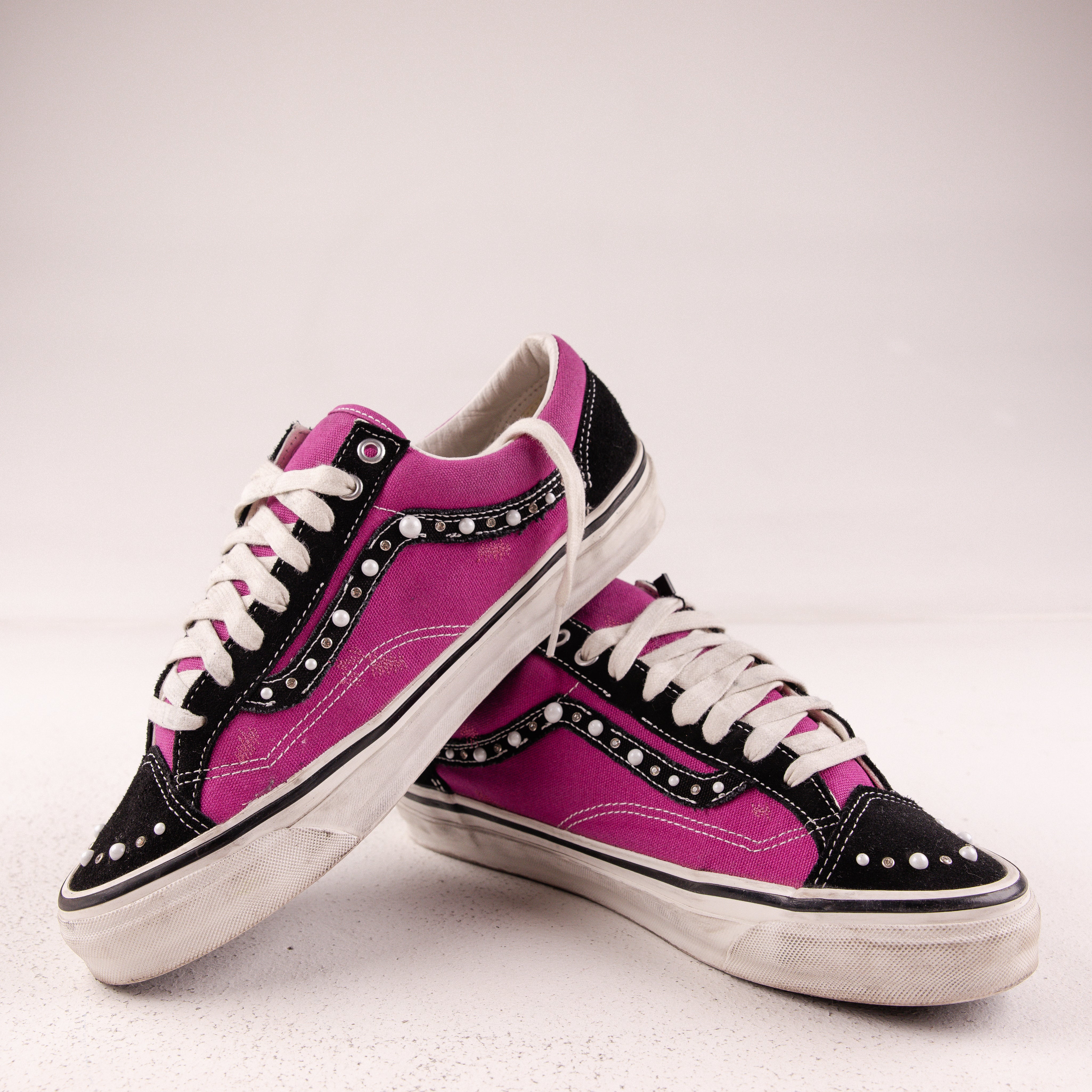 Vans OTW Old Skool 36 Pearlized Pack Pink Black - Used - 3735