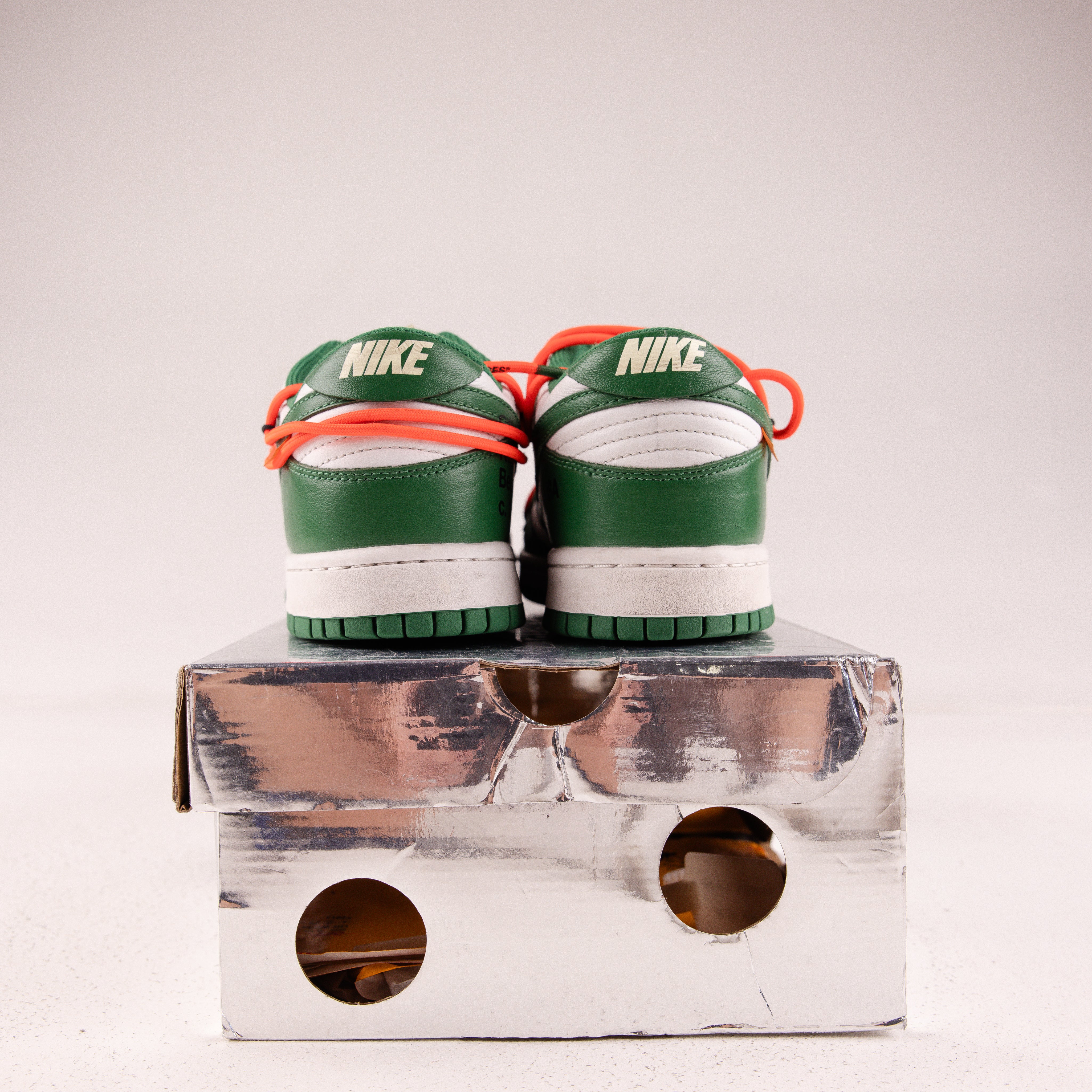 Nike Dunk Low Off-White Pine Green - Used - 4367