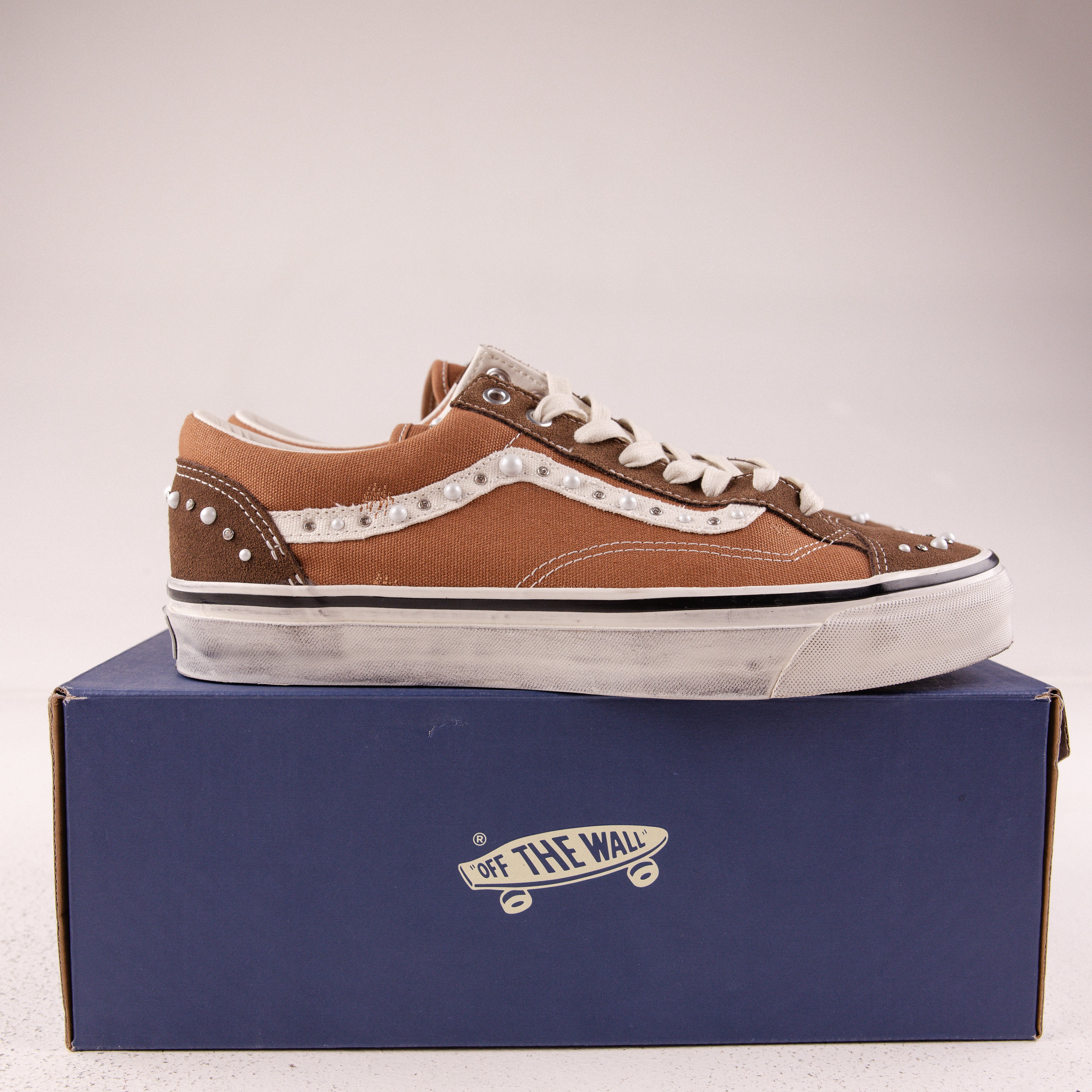 Vans LX Old Skool 36 Pearlized Pack Vintage Cocoa Brown - Used - 3745