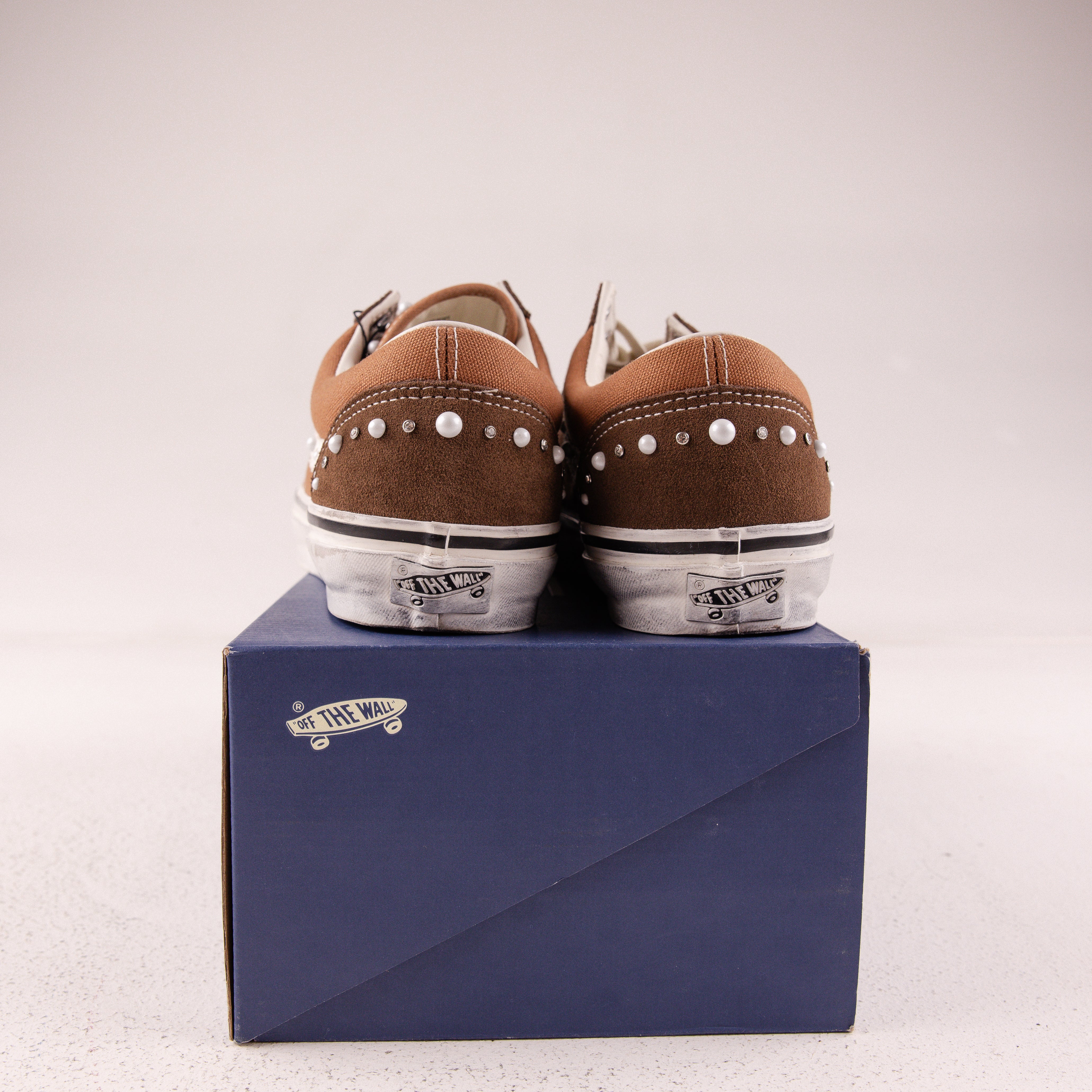vintage an・an no.4 Vans LX Old Skool 36 Pearlized Pack Vintage Cocoa Brown - Used