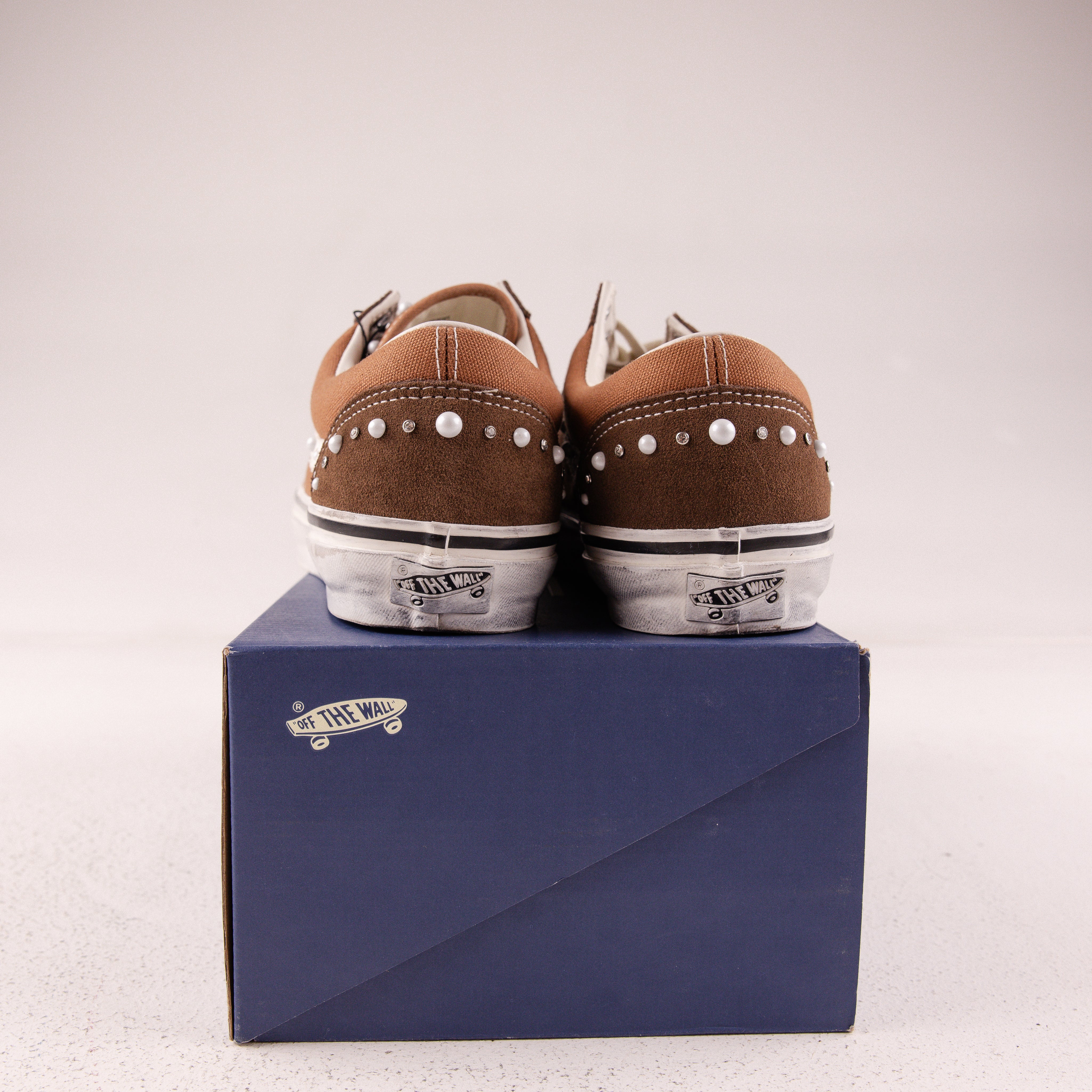 Vans LX Old Skool 36 Pearlized Pack Vintage Cocoa Brown - Used - 3745