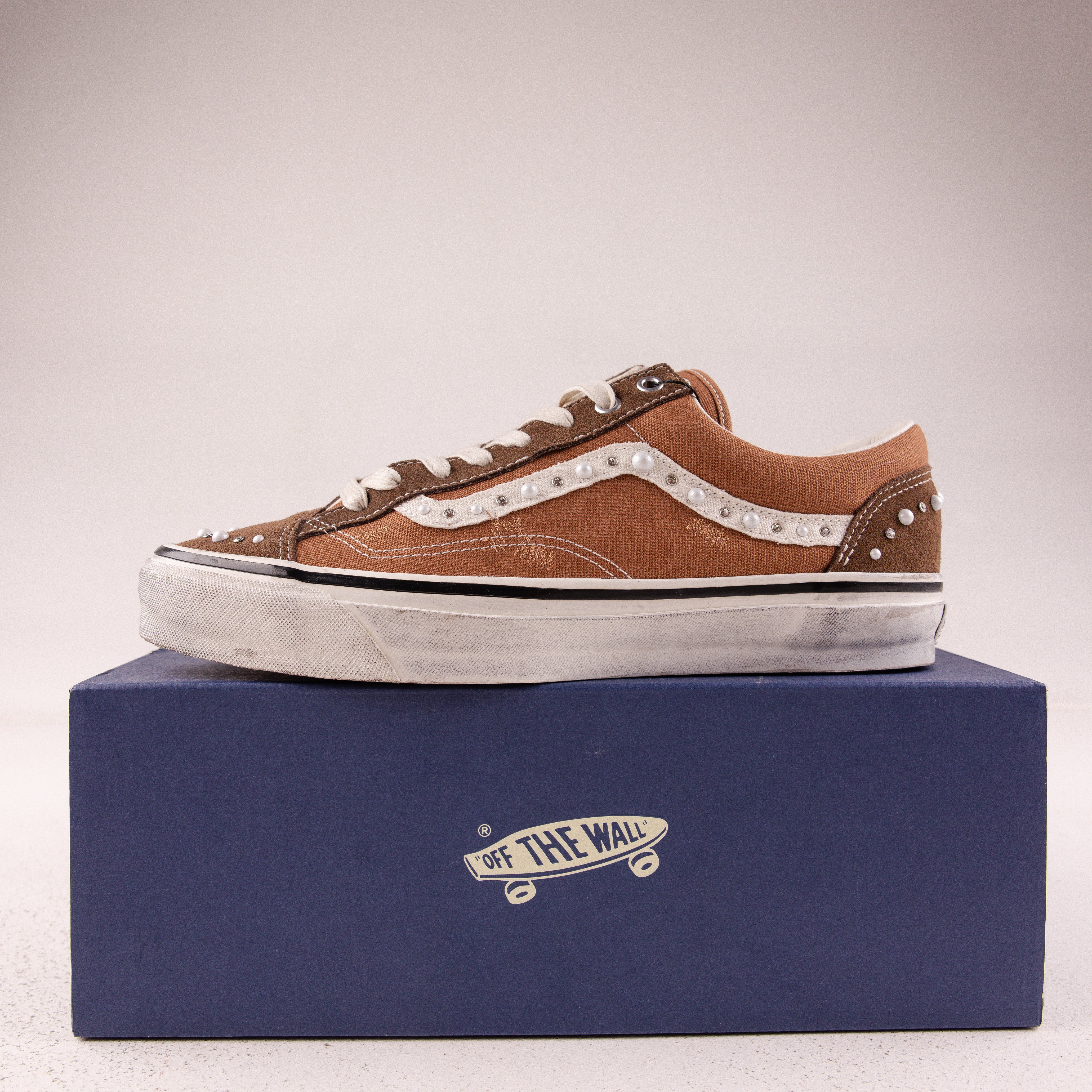 Vans LX Old Skool 36 Pearlized Pack Vintage Cocoa Brown - Used