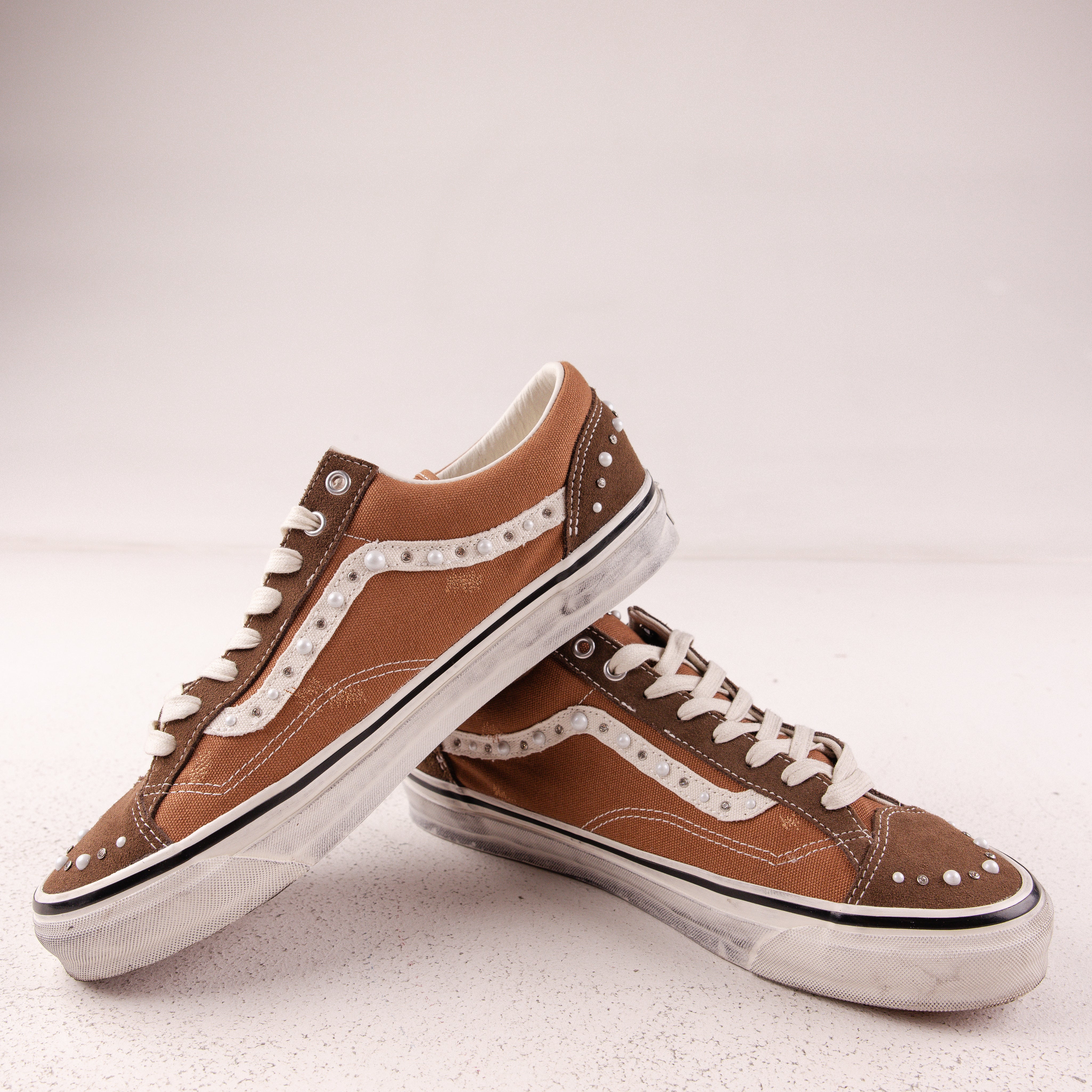 Vans LX Old Skool 36 Pearlized Pack Vintage Cocoa Brown - Used - 3745