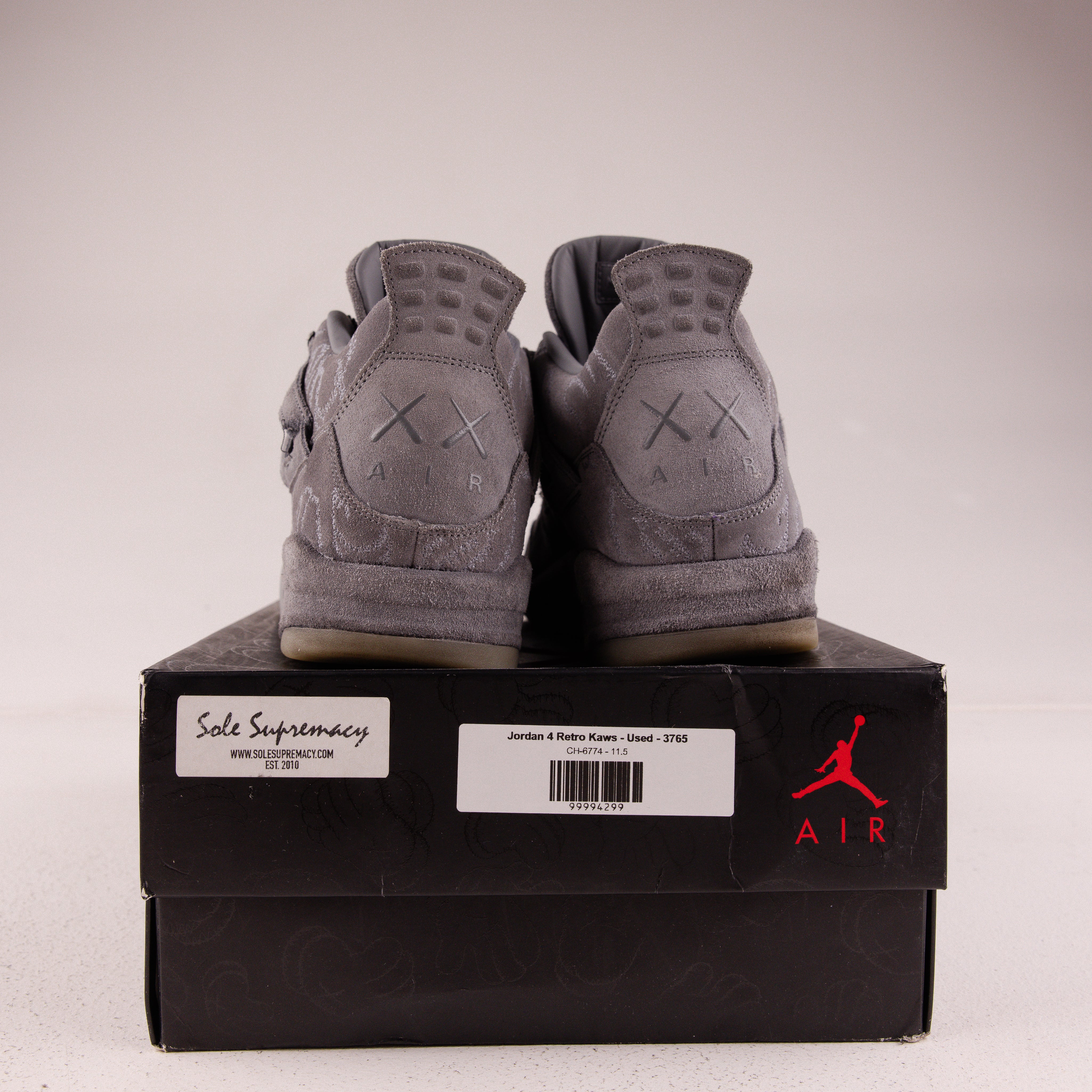 Jordan 4 Retro Kaws - Used - 3765