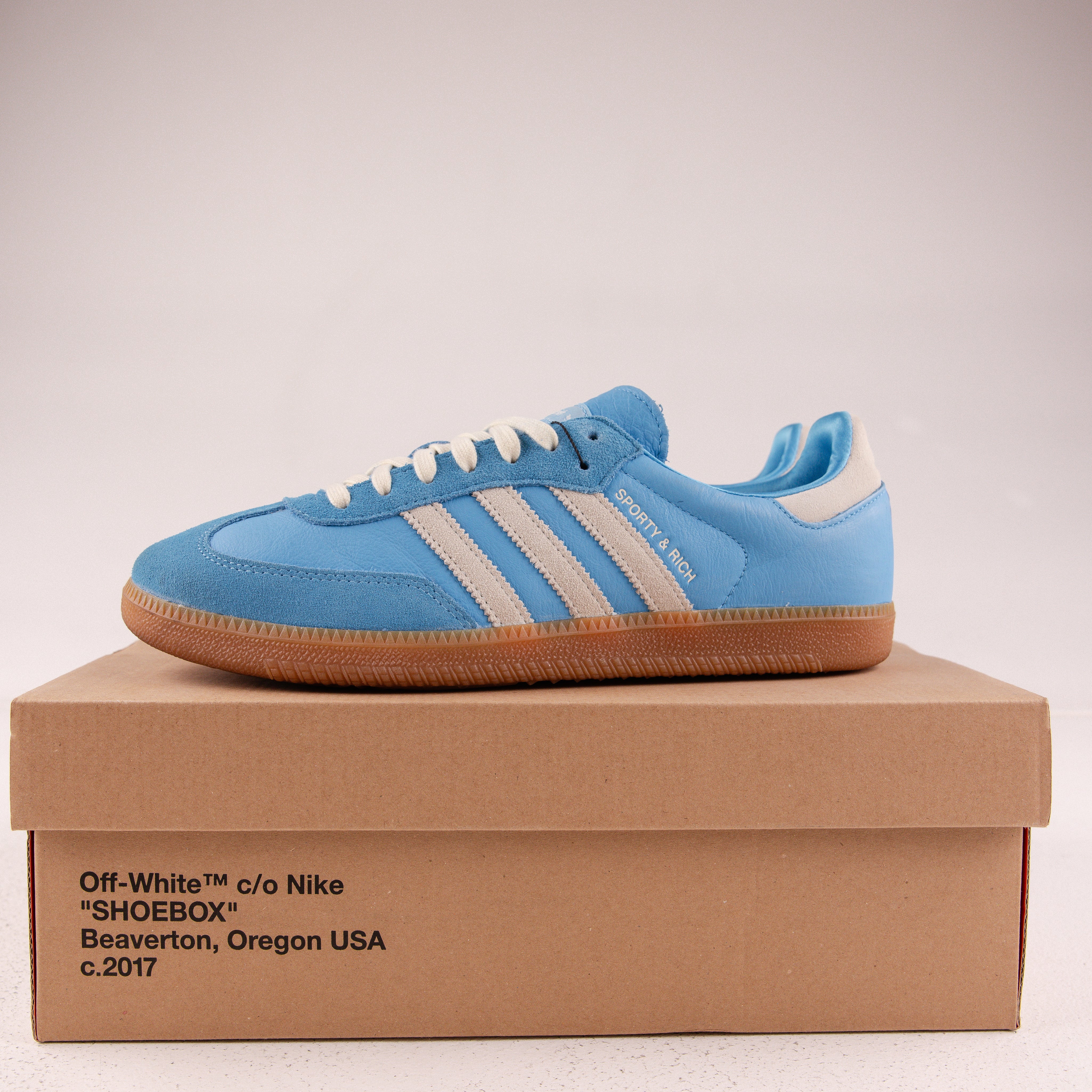 adidas Samba OG Sporty & Rich Blue Rush - Used - 3737
