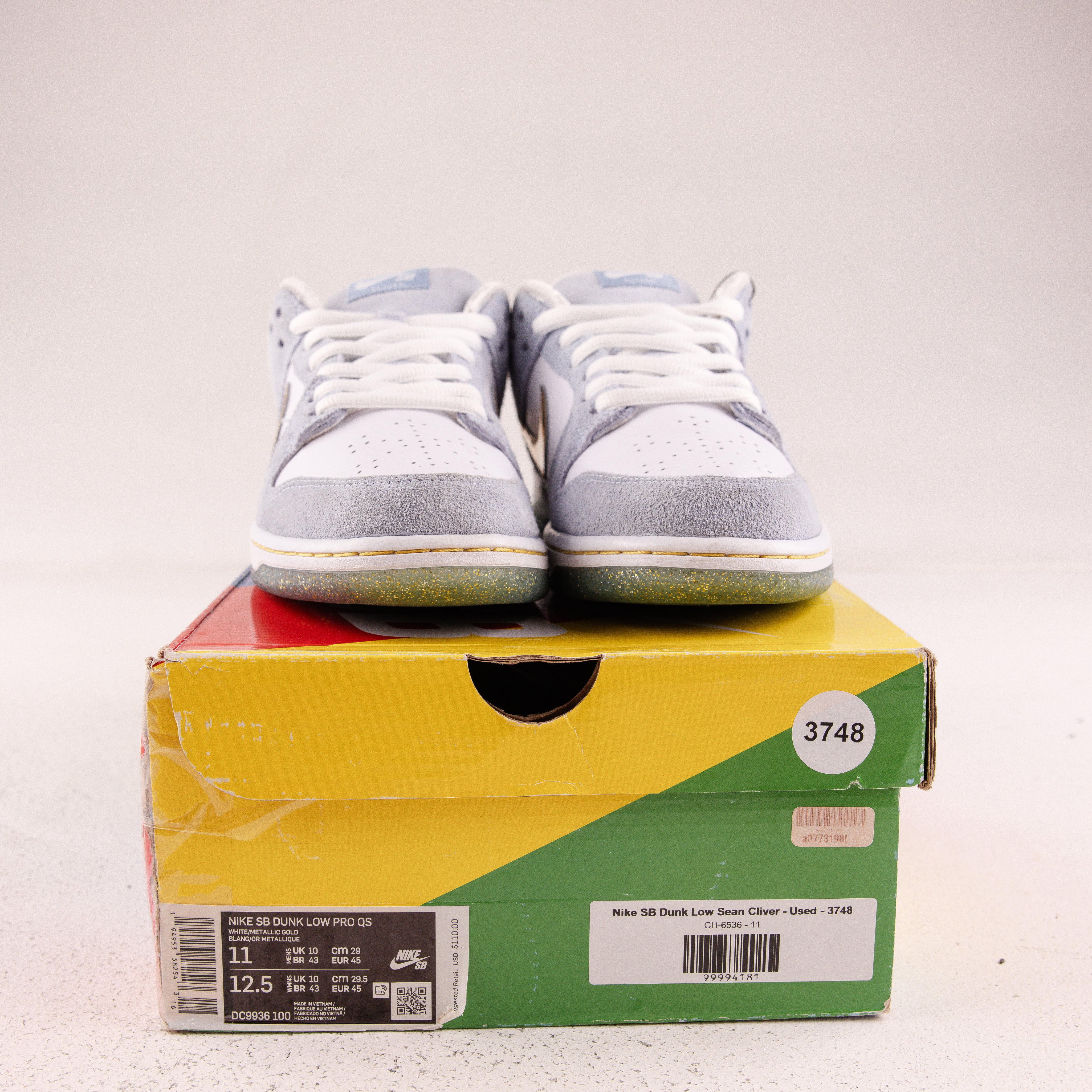 Nike SB Dunk Low Sean Cliver - Used - 3748