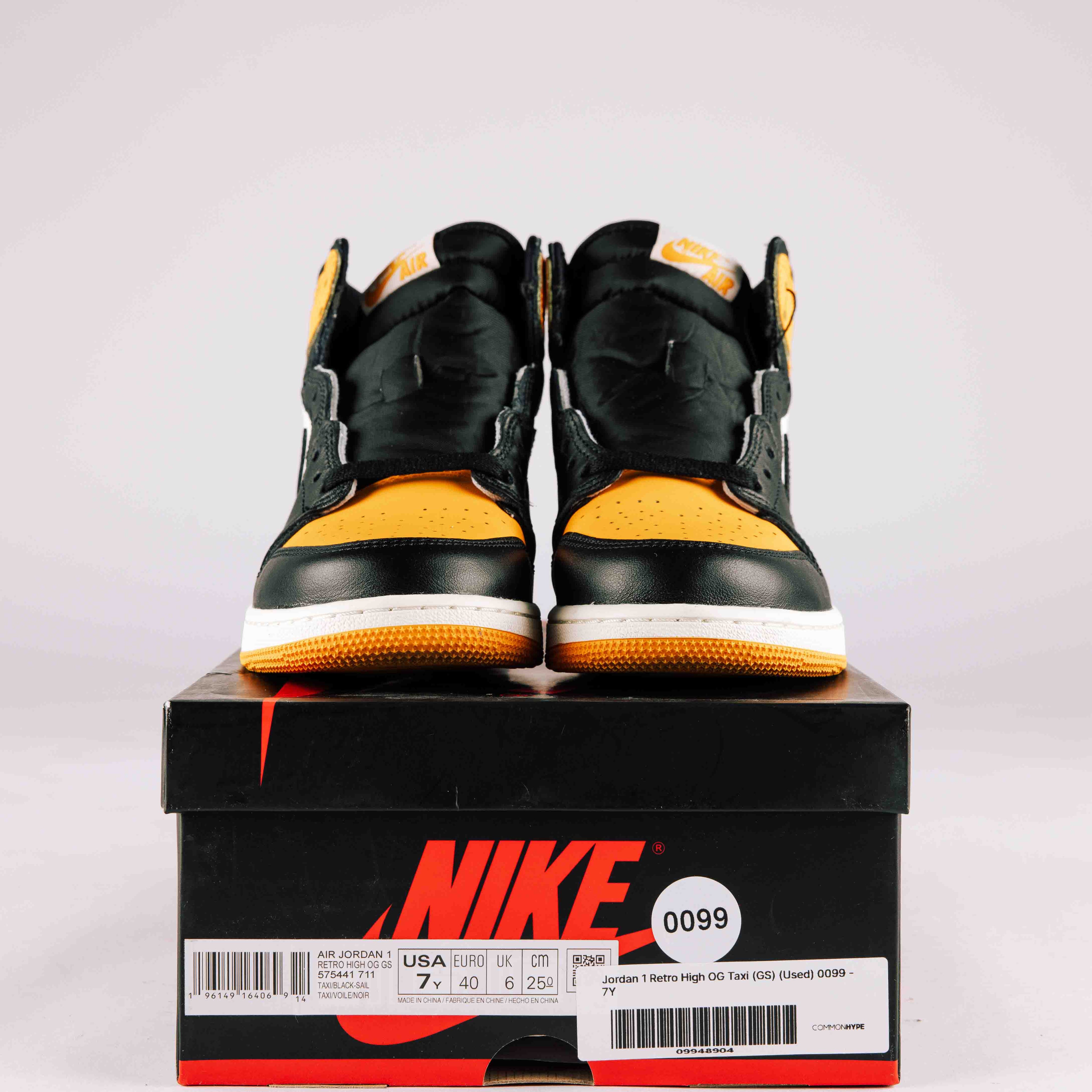 Jordan 1 Retro High OG Taxi (GS) (Used) 0099 - Common Hype