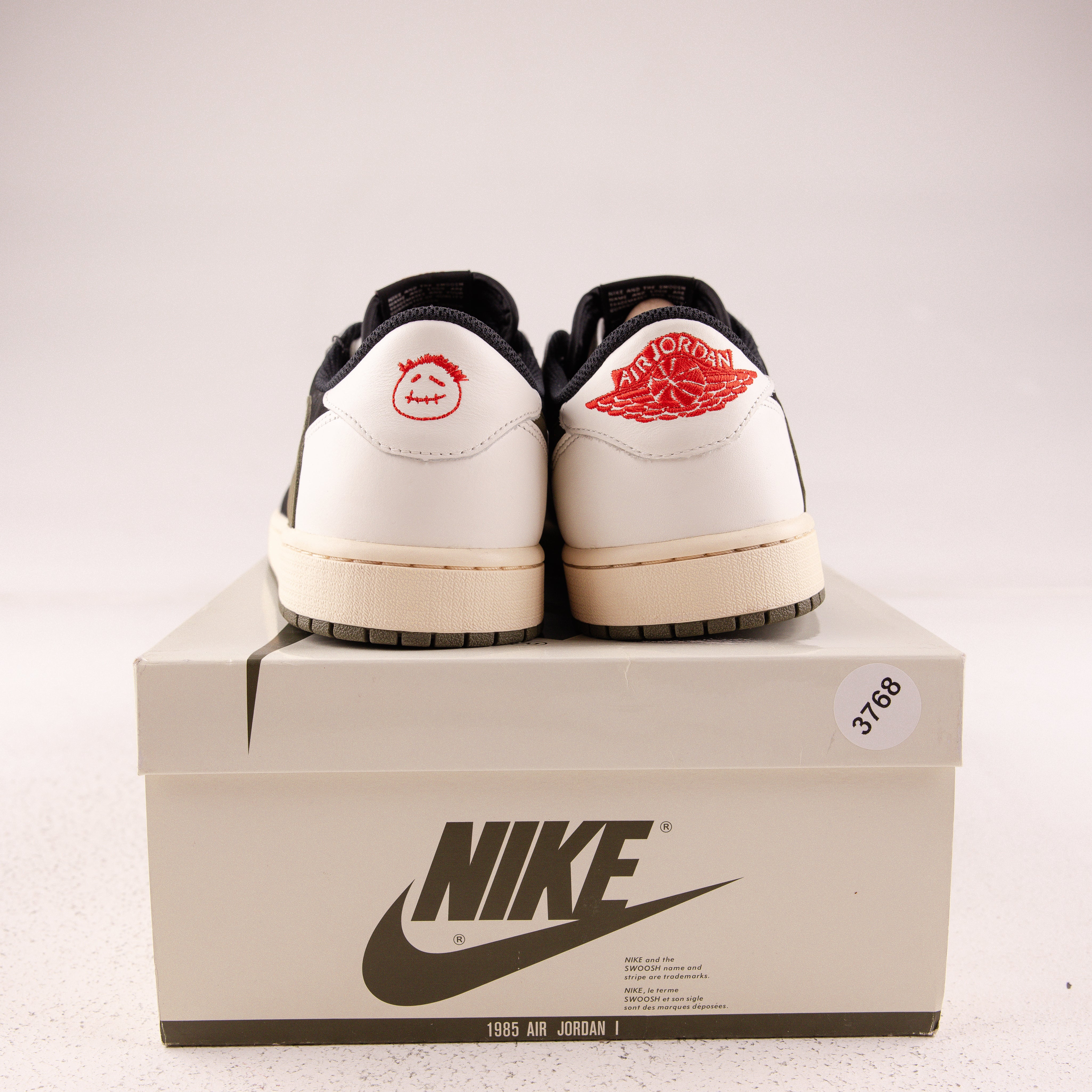 Jordan 1 Retro Low OG SP Travis Scott Olive (Women's) - Used - 3768