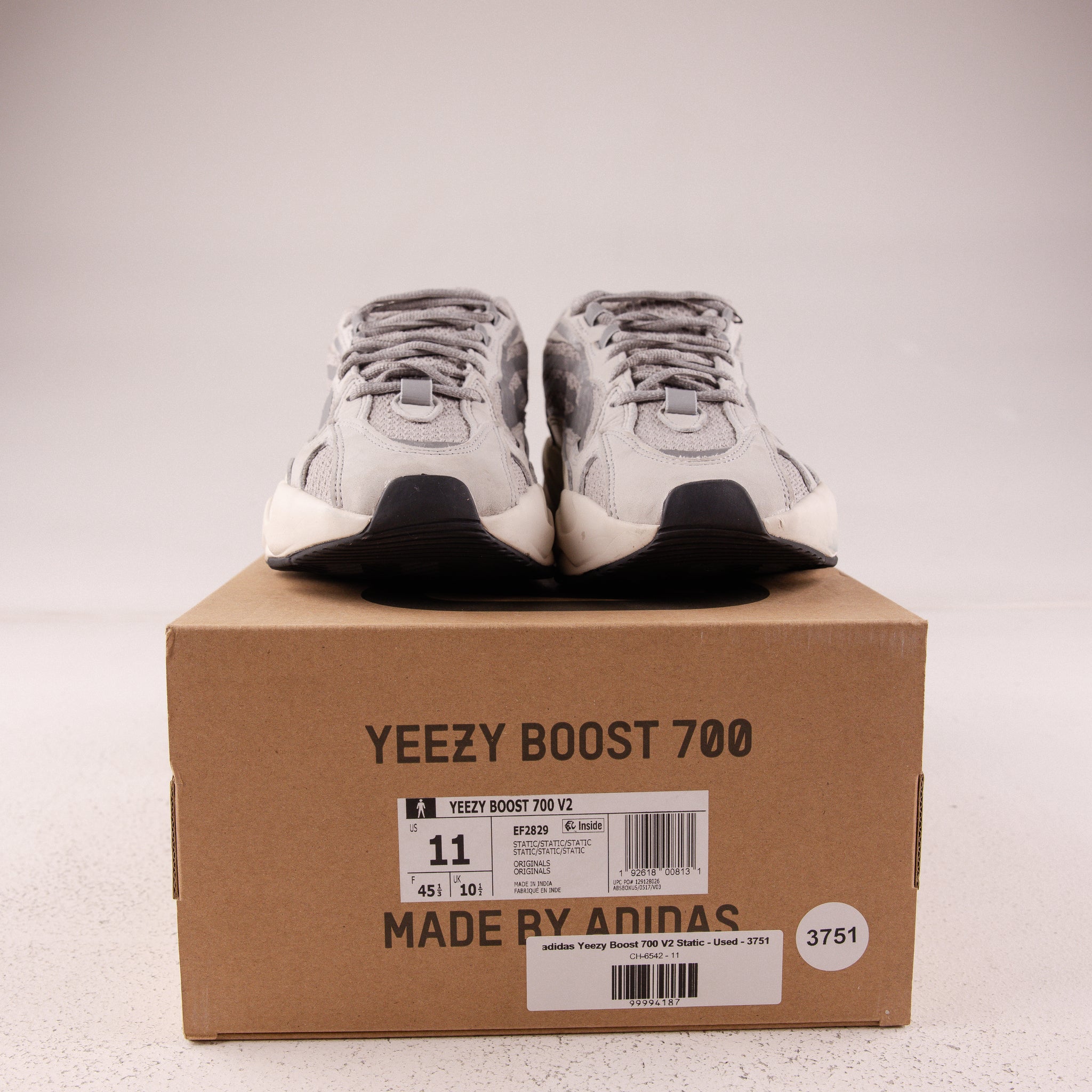 adidas yeezy boost 700 box adidas Yeezy Boost 700 V2 Static - Used