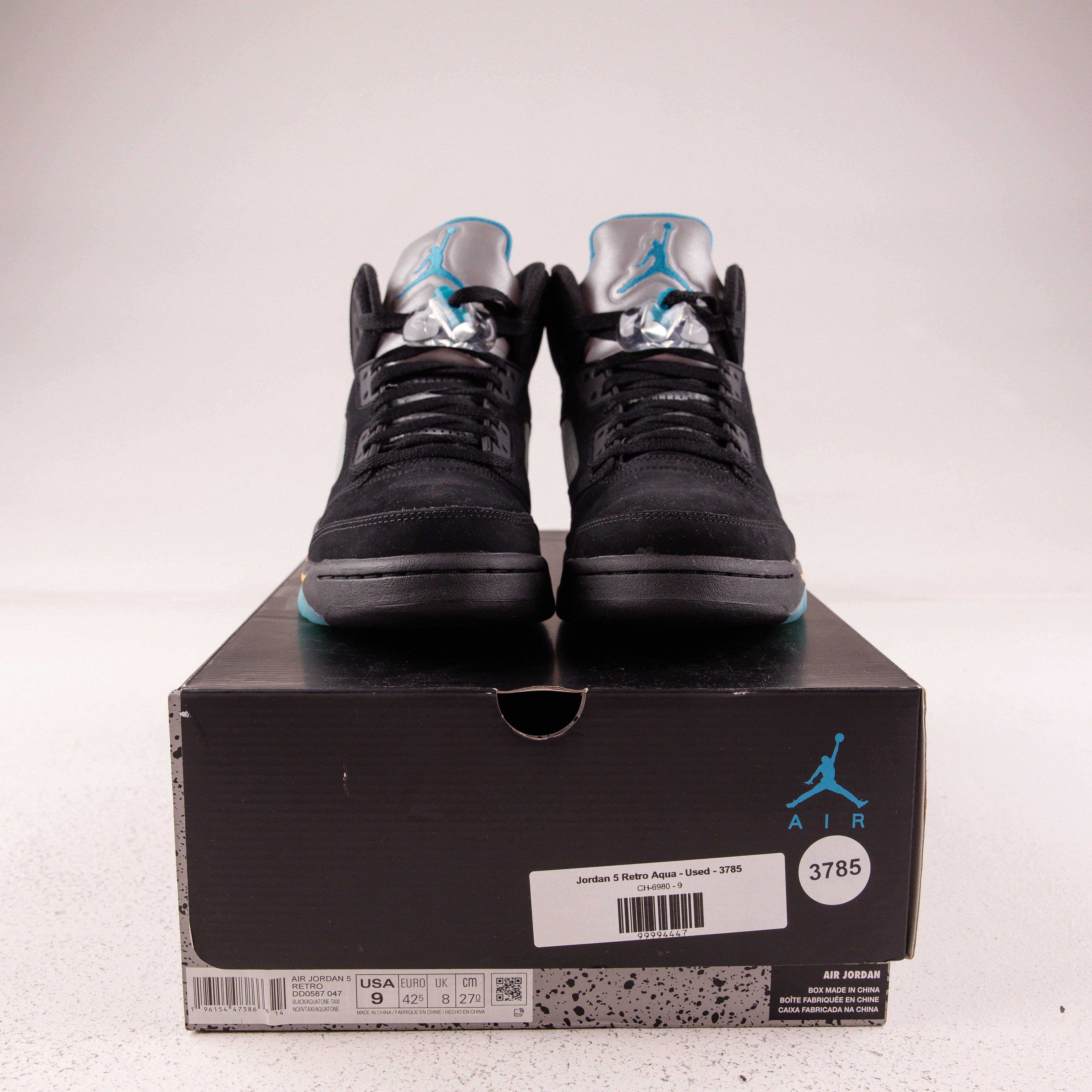 Jordan 5 Retro Aqua - Used - 3785