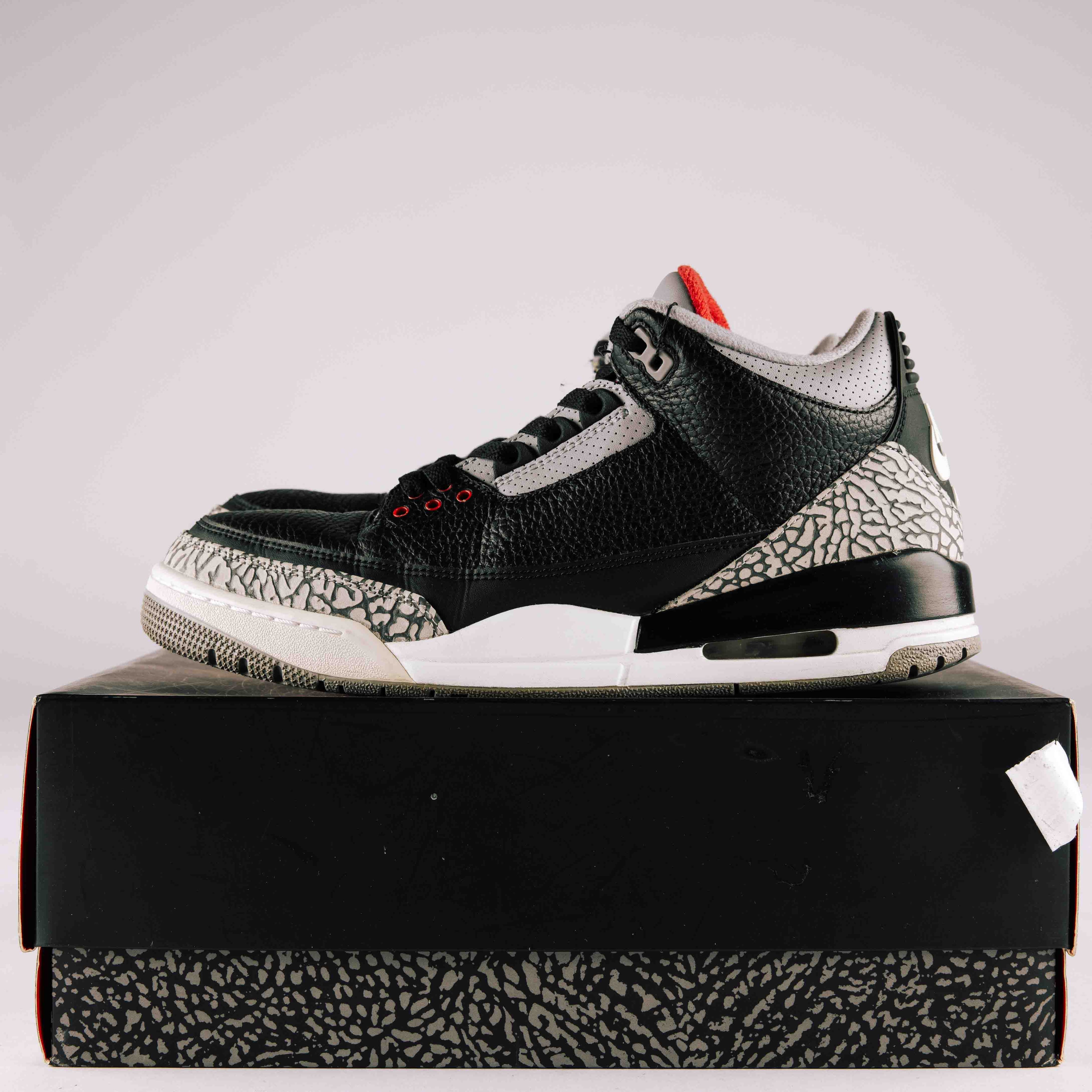 Jordan 3 Retro Black Cement (2018) - Used - 0470 - Common Hype