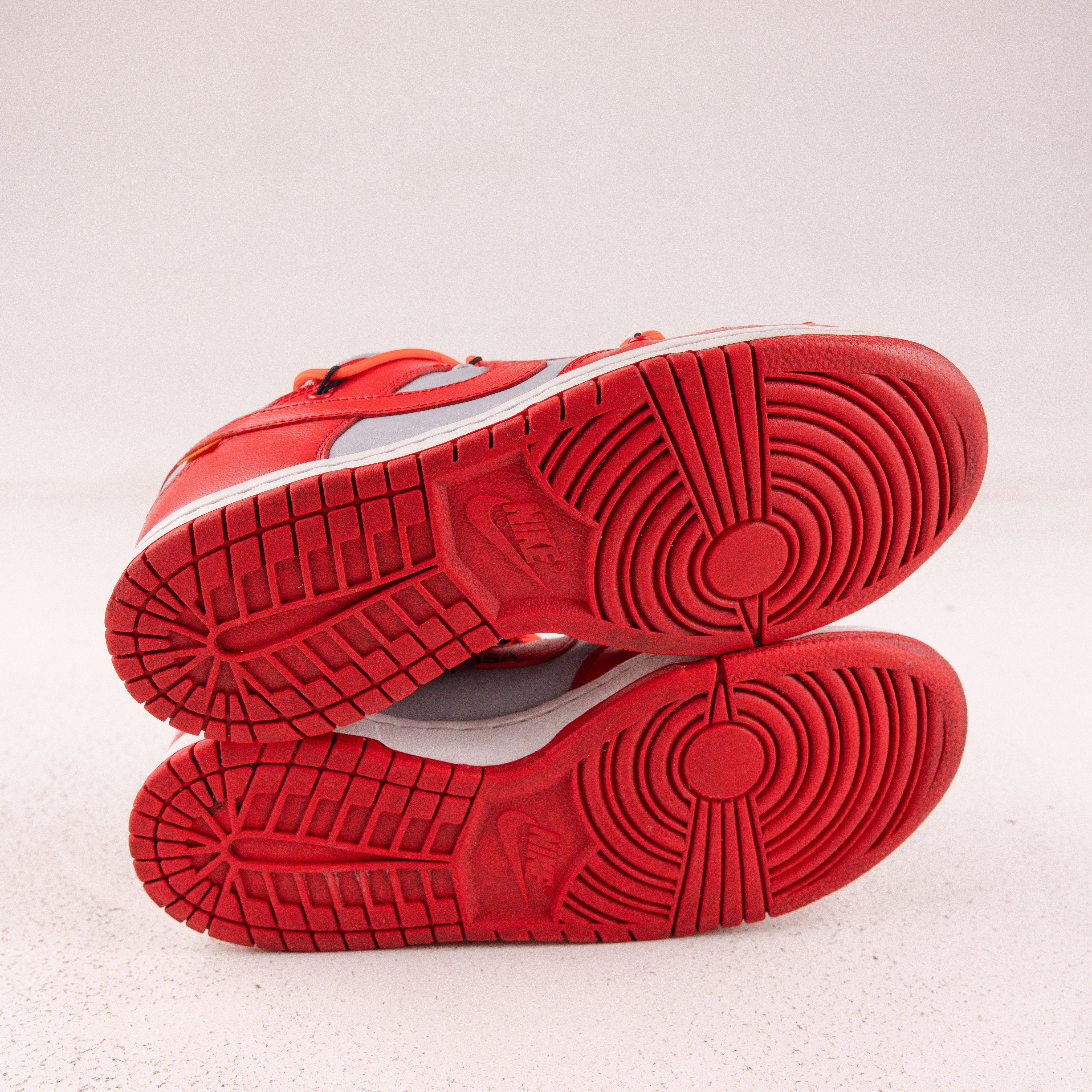 Nike Dunk Low Off-White University Red - Used - 4366