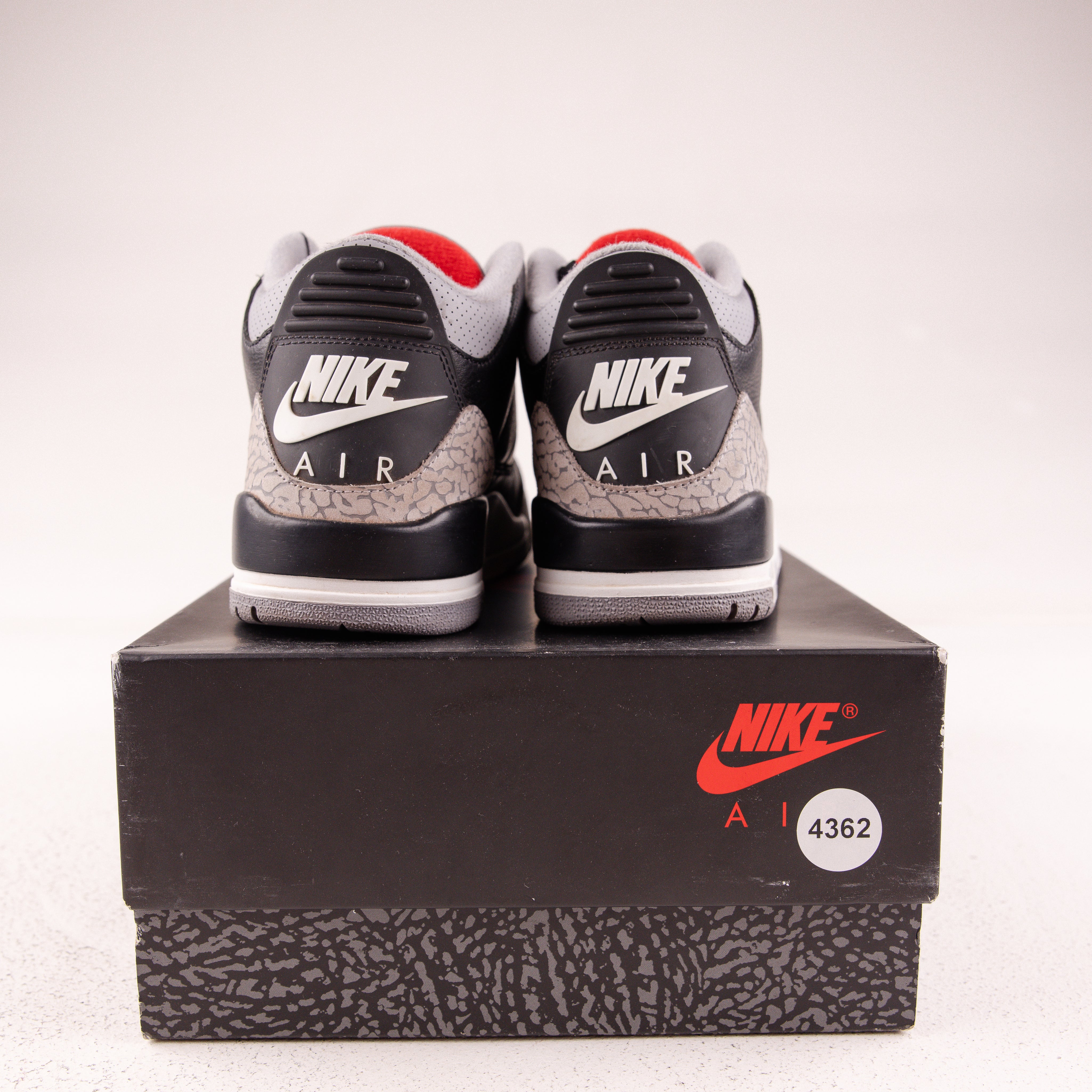 Jordan 3 Retro OG Black Cement (2024) - Used - 4362