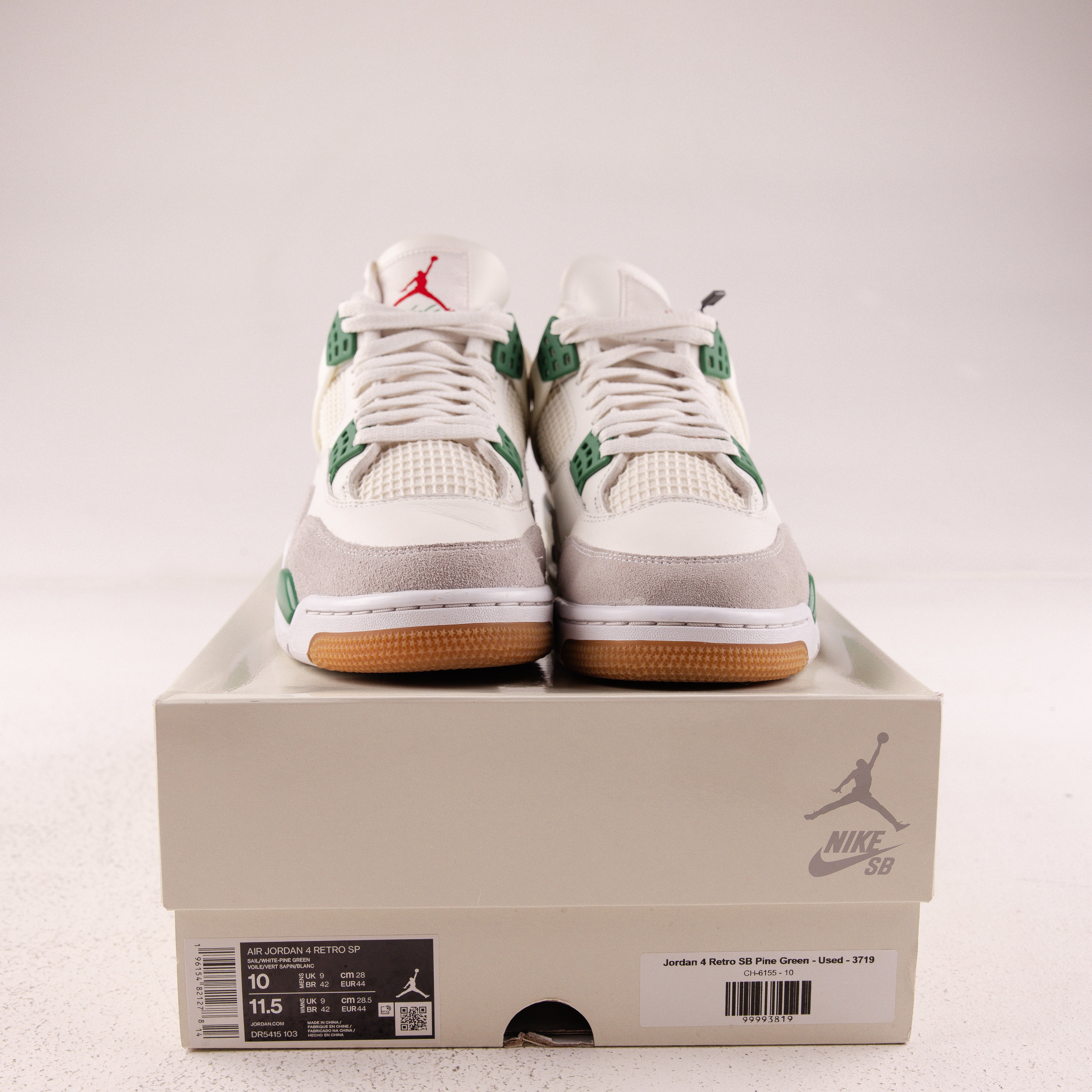 Jordan 4 Retro SB Pine Green - Used - 3719