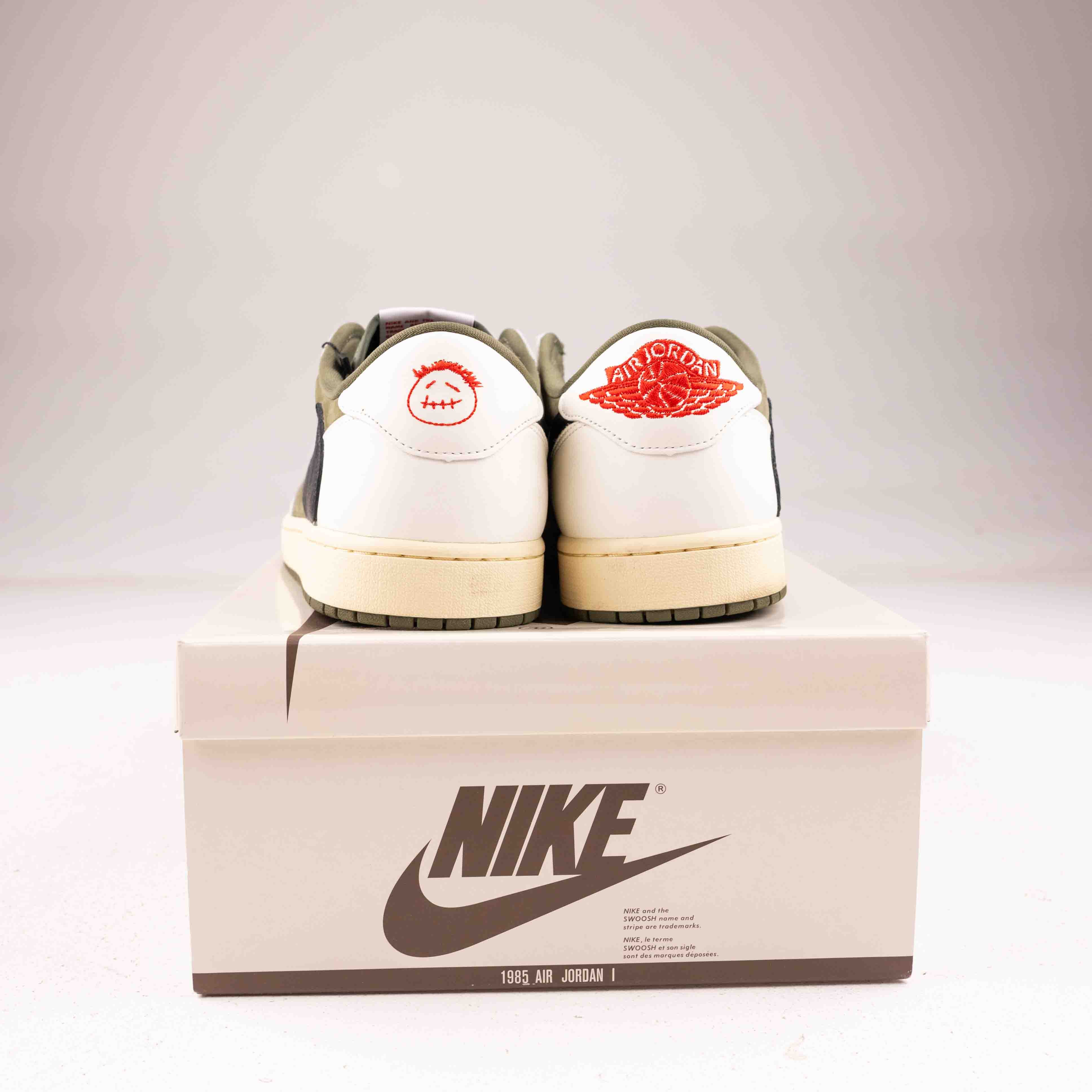 Jordan 1 Retro Low OG SP Travis Scott Medium Olive - Used - 1310 - Common Hype