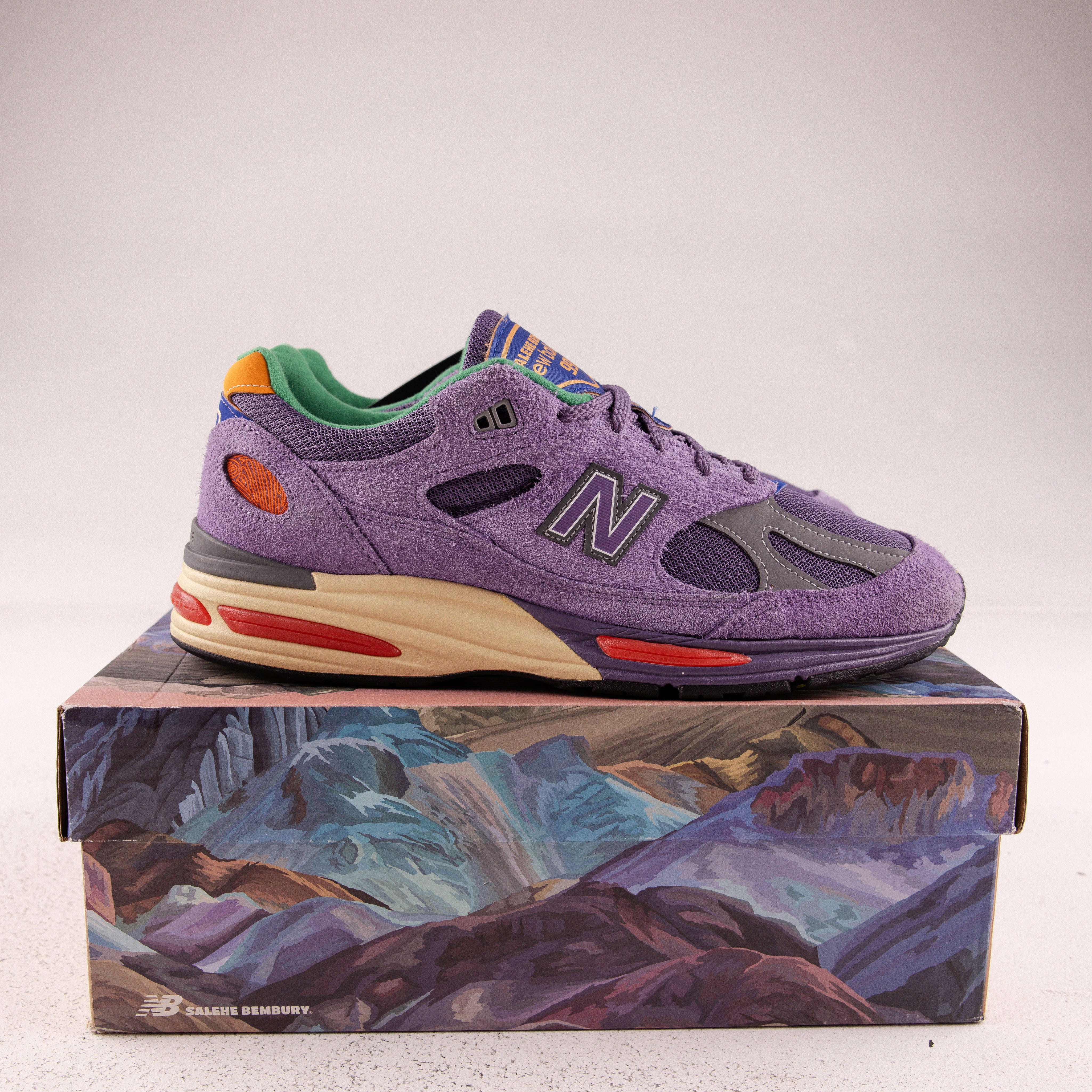 New Balance 991v2 MiUK Salehe Bembury Colors Be The Palette - Used - 3754