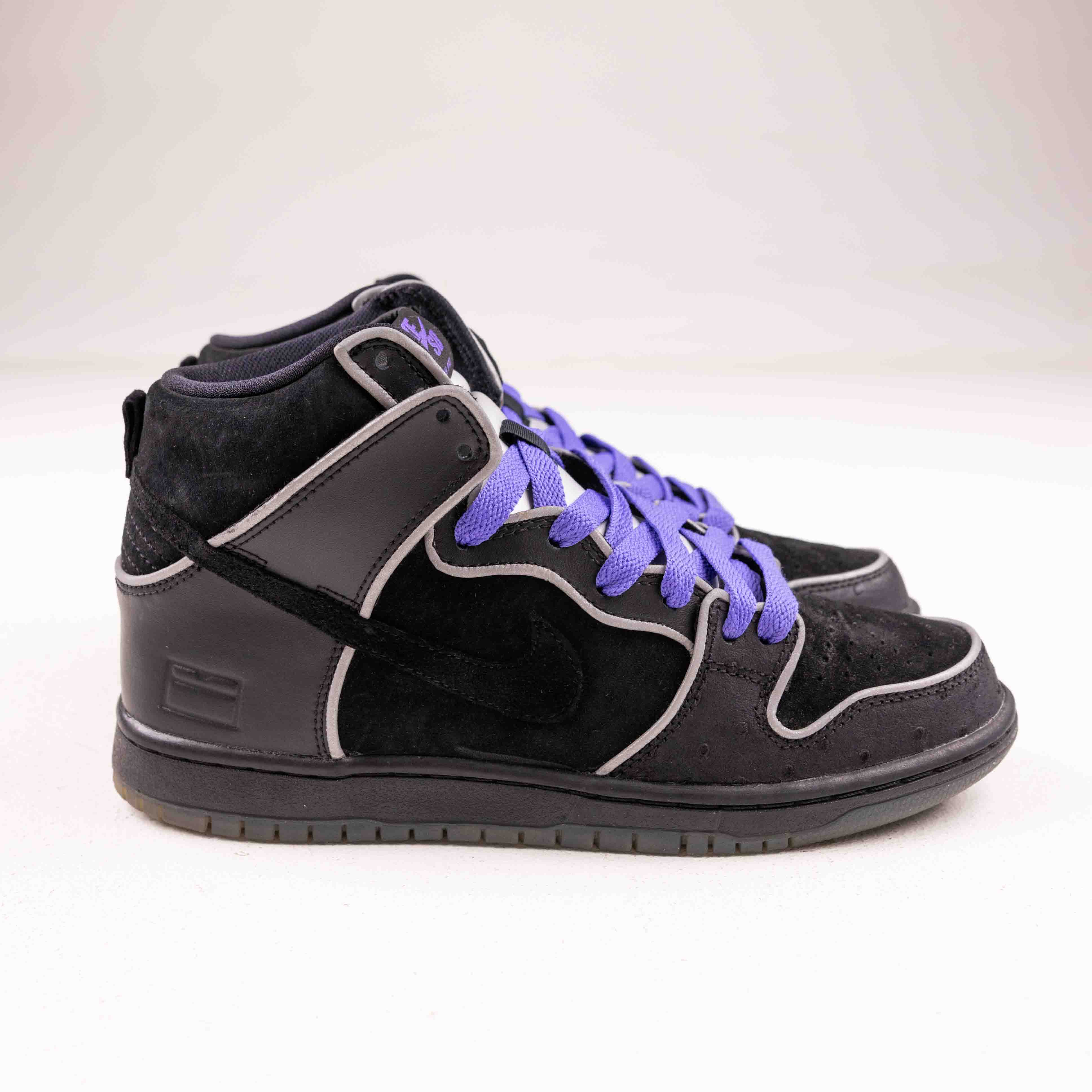 Nike SB Dunk High Black Purple Box- Used - 1304 - Common Hype
