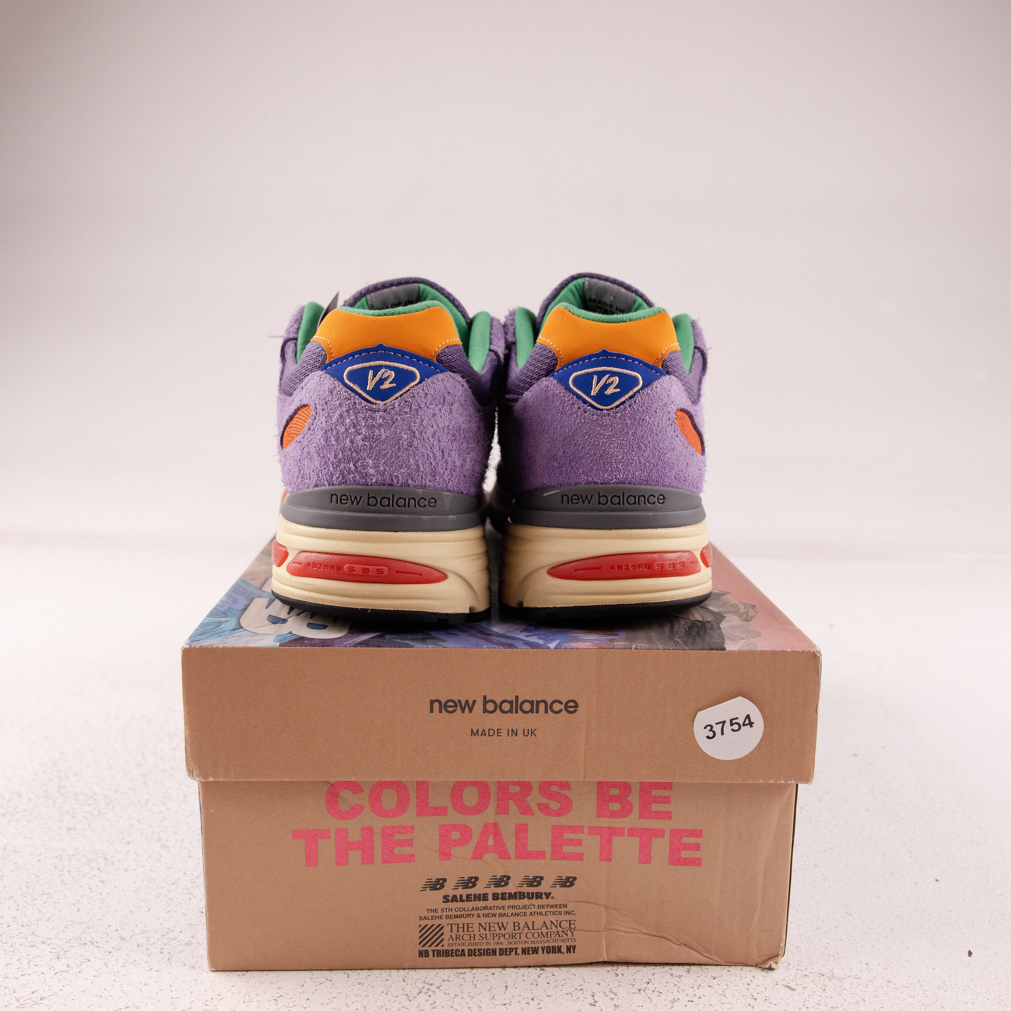 New Balance 991v2 MiUK Salehe Bembury Colors Be The Palette - Used - 3754
