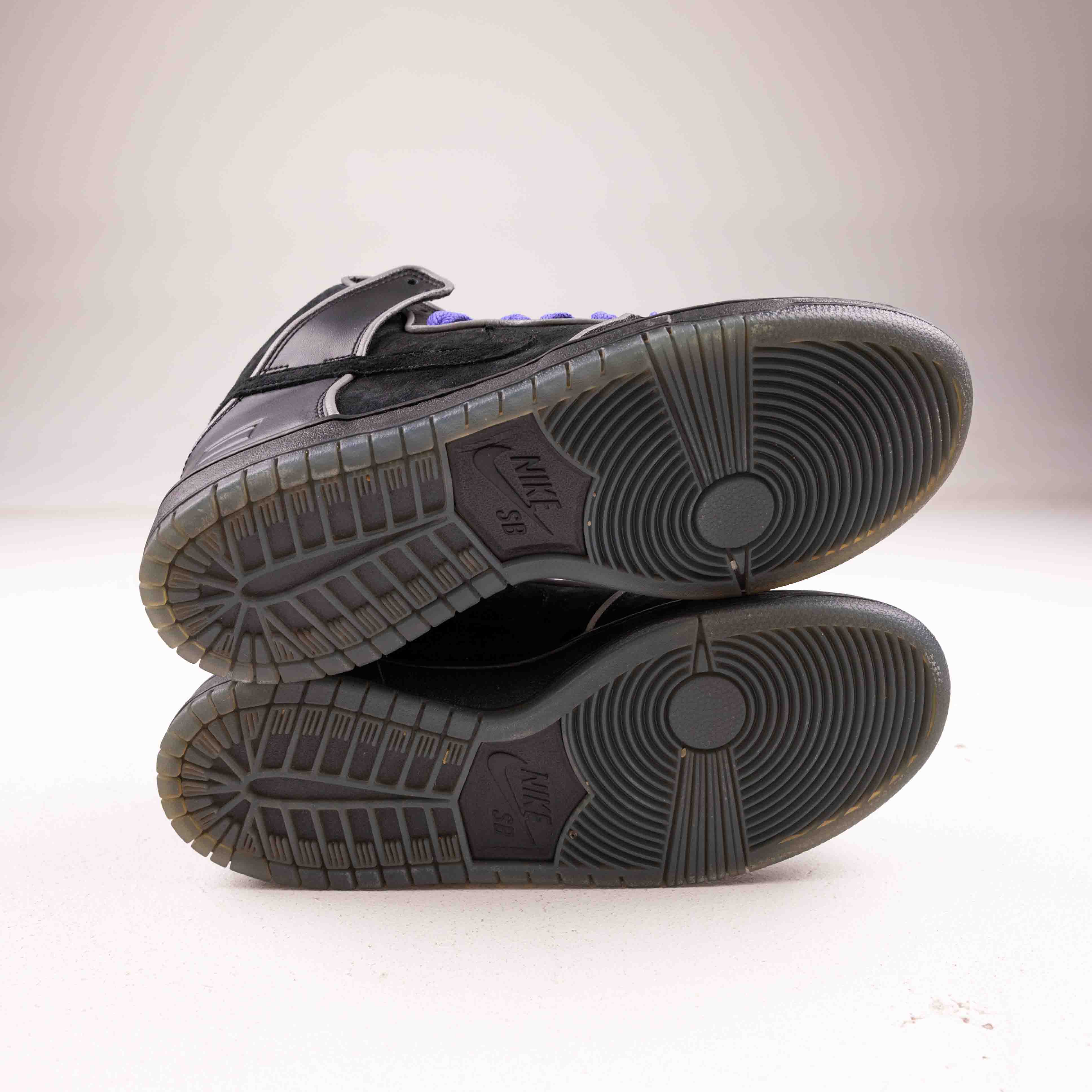 Nike SB Dunk High Black Purple Box- Used - 1304 - Common Hype