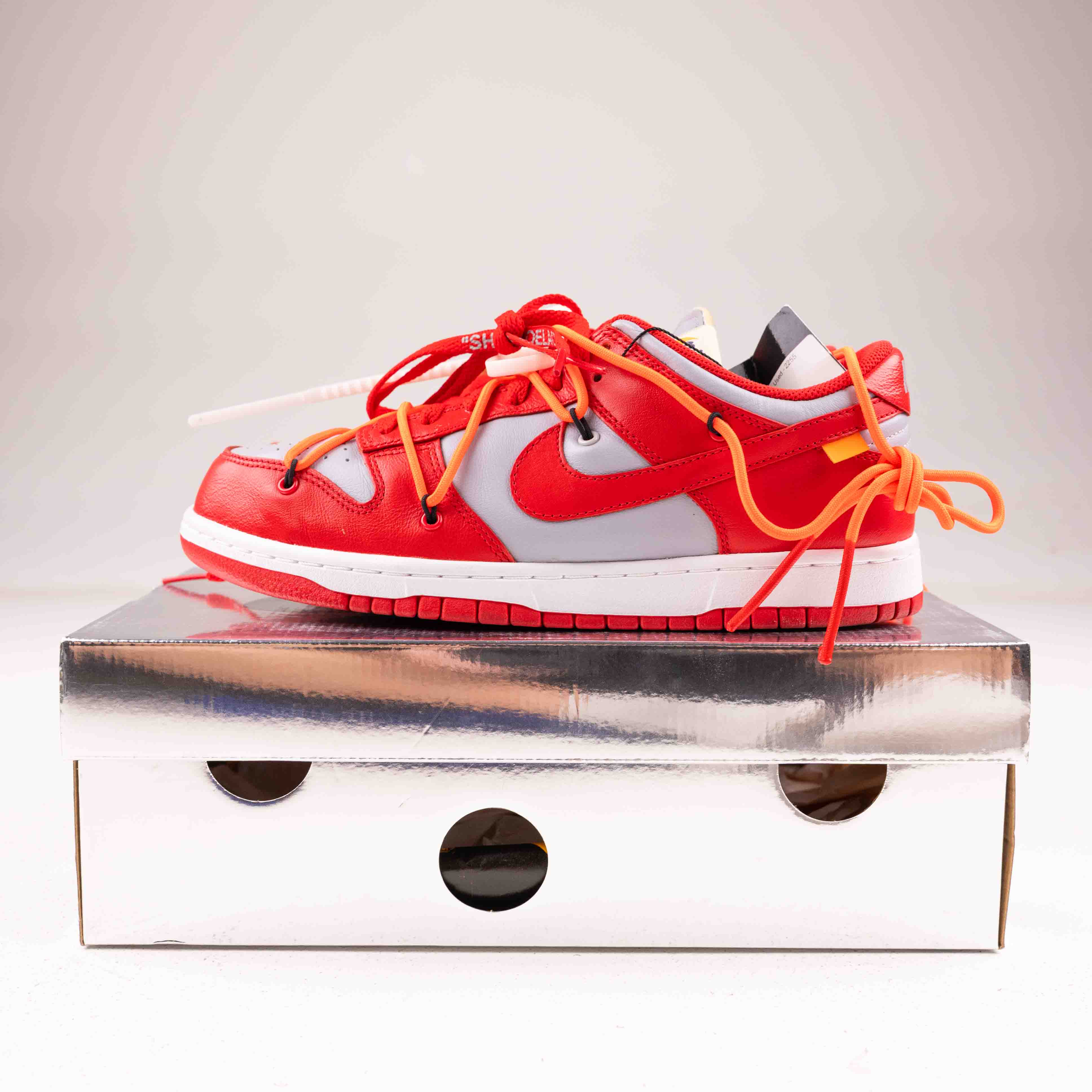 Nike Dunk Low Off-White University Red - Used - 2255 - Common Hype