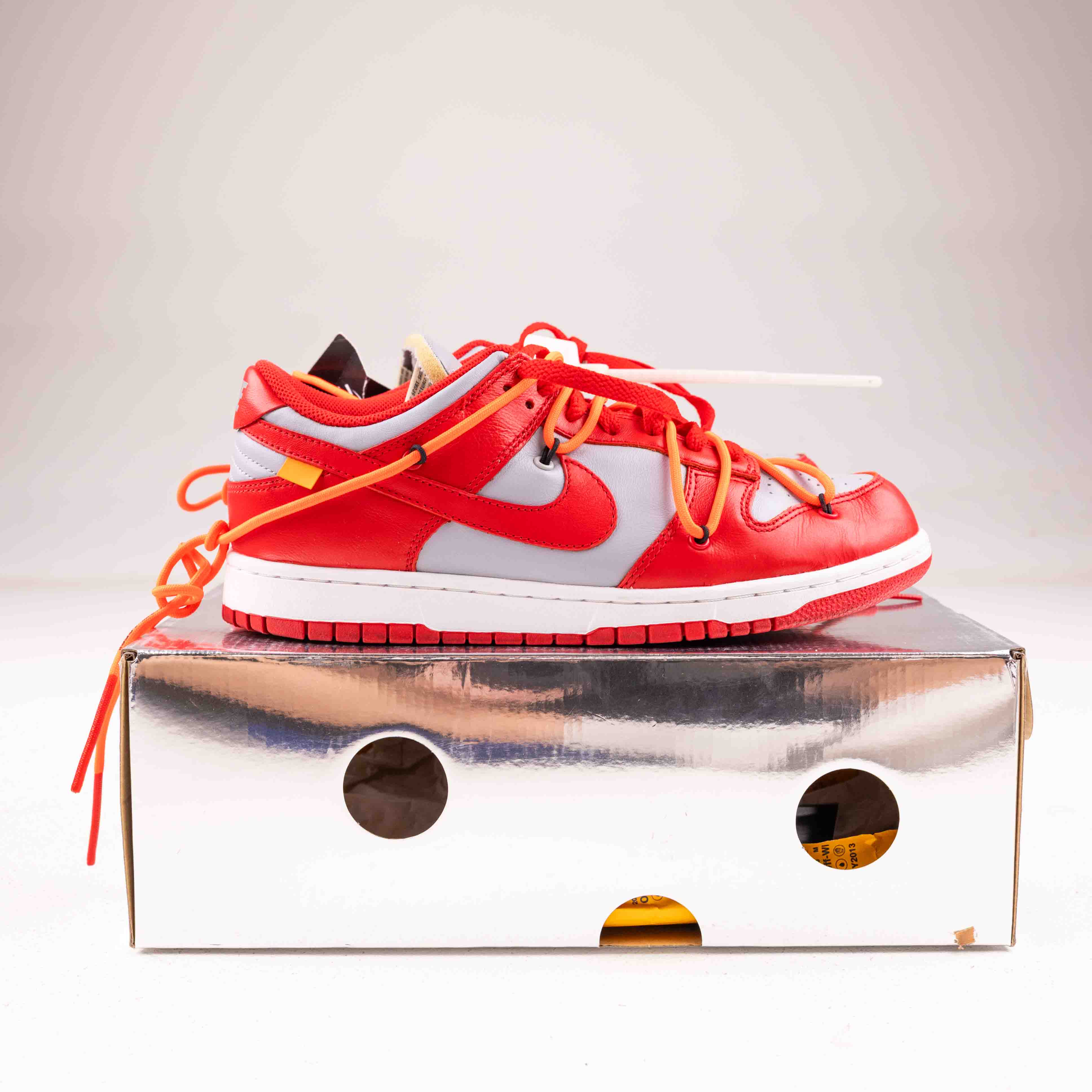 Nike Dunk Low Off-White University Red - Used - 2255 - Common Hype