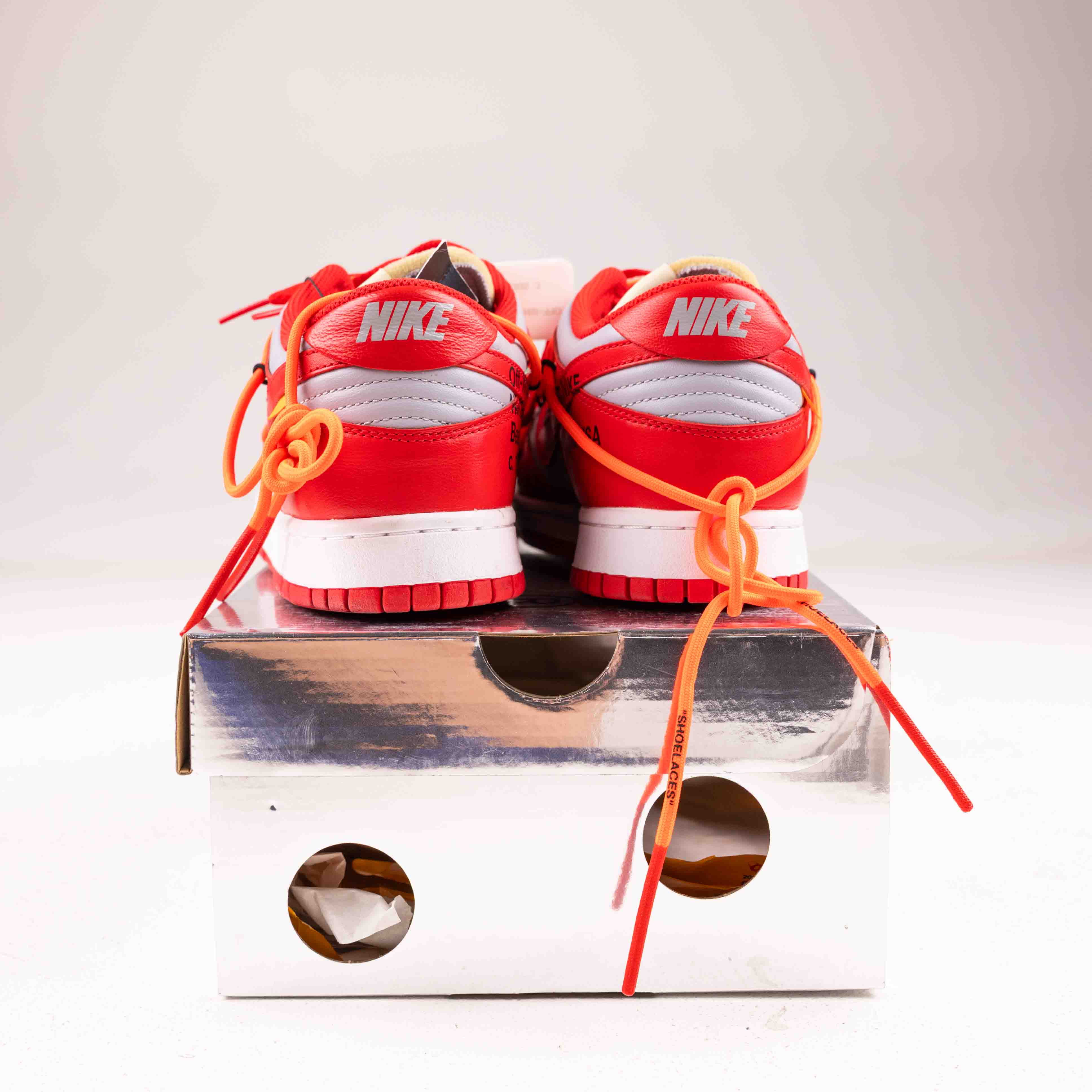 Nike Dunk Low Off-White University Red - Used - 2255 - Common Hype